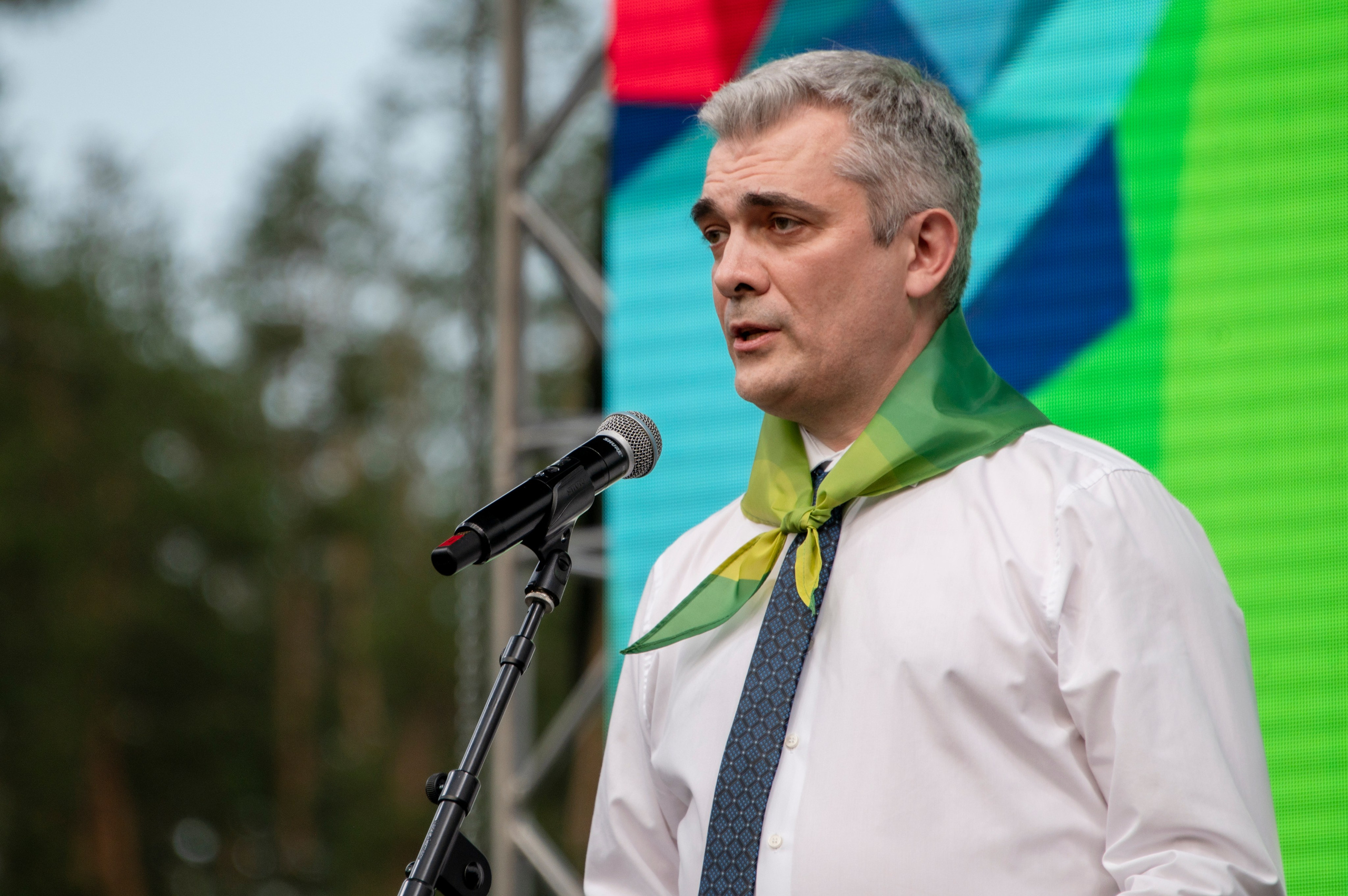 Полевая олимпиада Юных геологов. Фотограф Роман Адлер