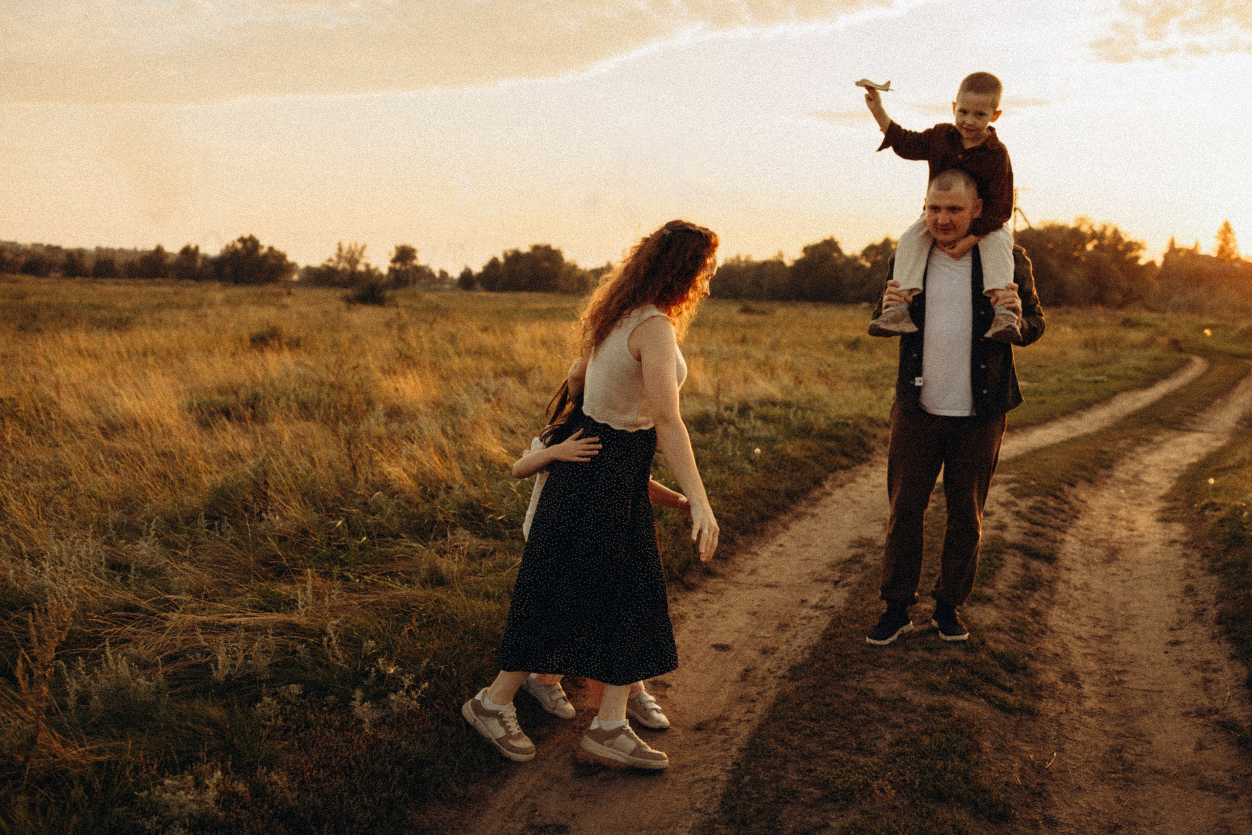 В лучах заката. Lifestyle семейный и детский фотограф в Омске Иванова Екатерина