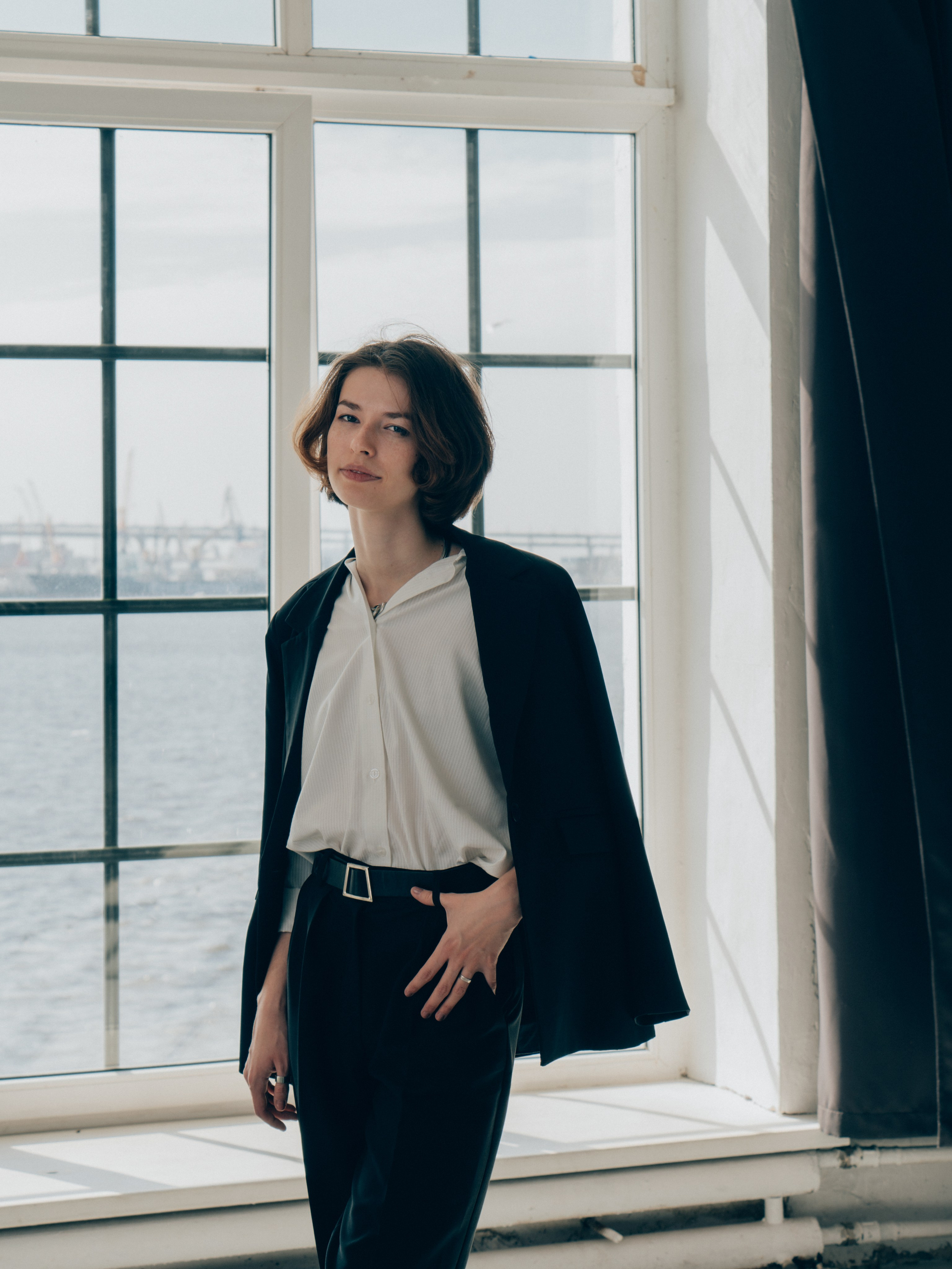 Портретная фотосессия для Полины в фотостудии. Светлана Гопанюк. Портретный фотограф. Санкт-Петербург. СПб