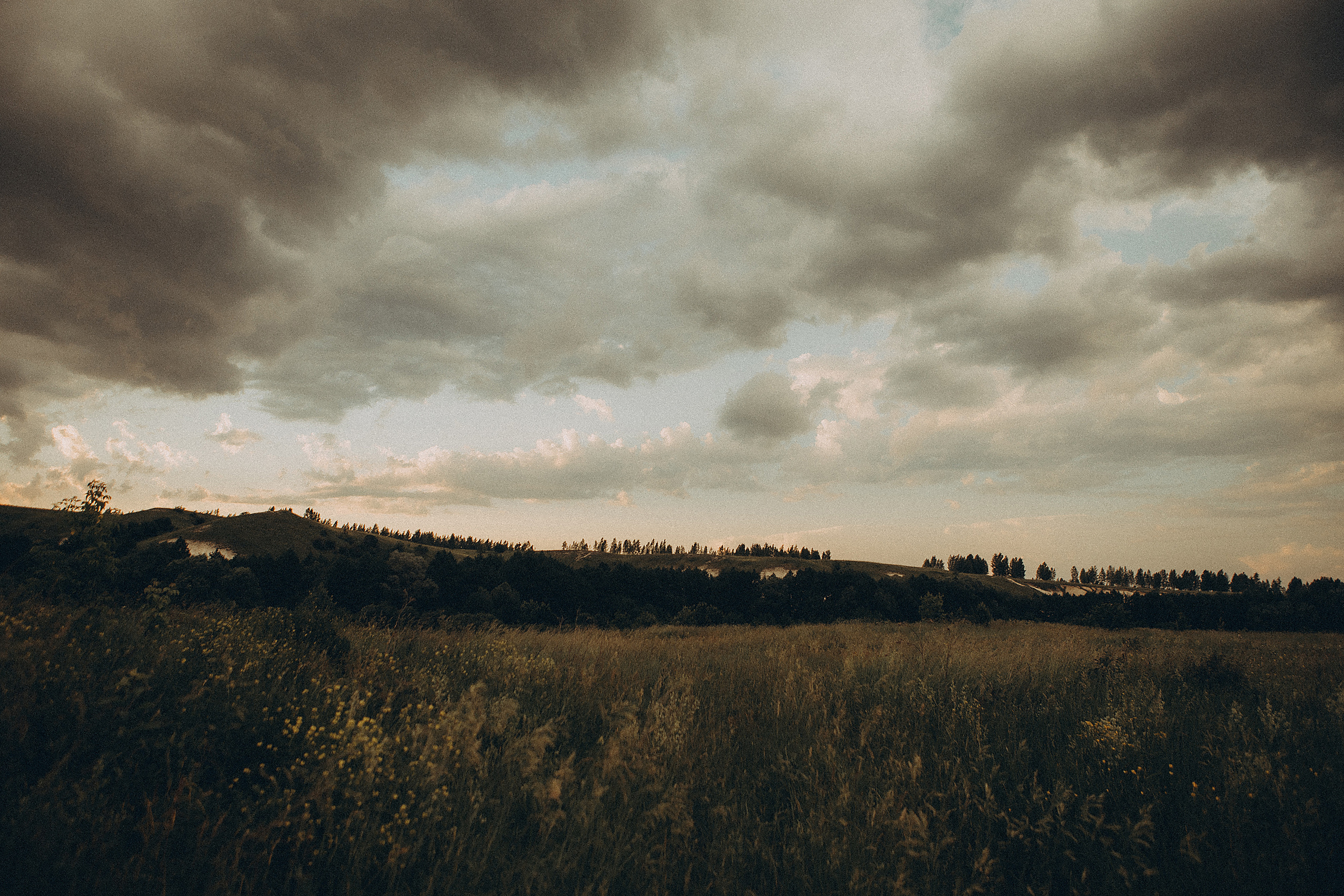 Sunset. Photographer in Argentina Angela Kessler