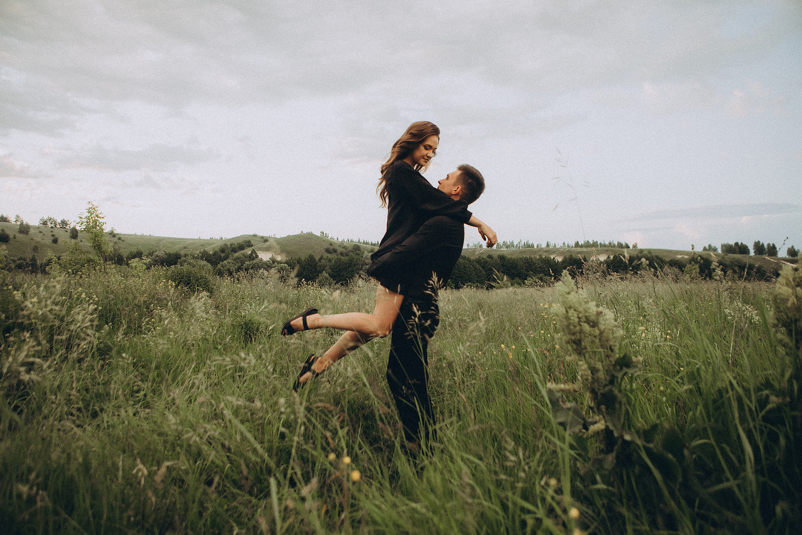 Sunset. Photographer in Argentina Angela Kessler