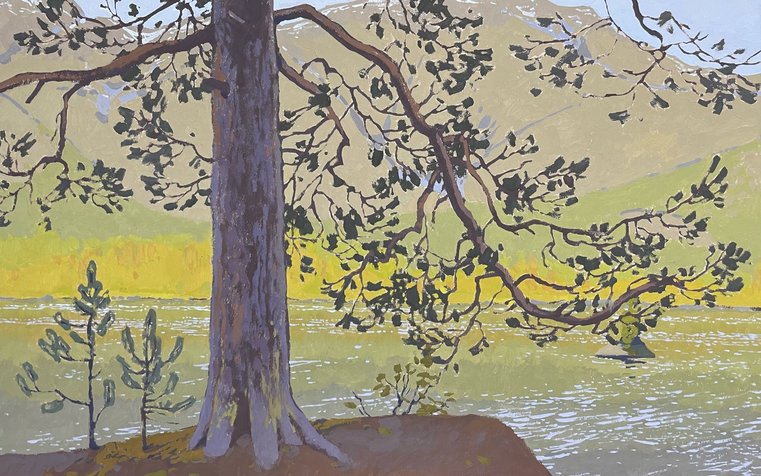 Хибины. Художница Лиза Владимирова