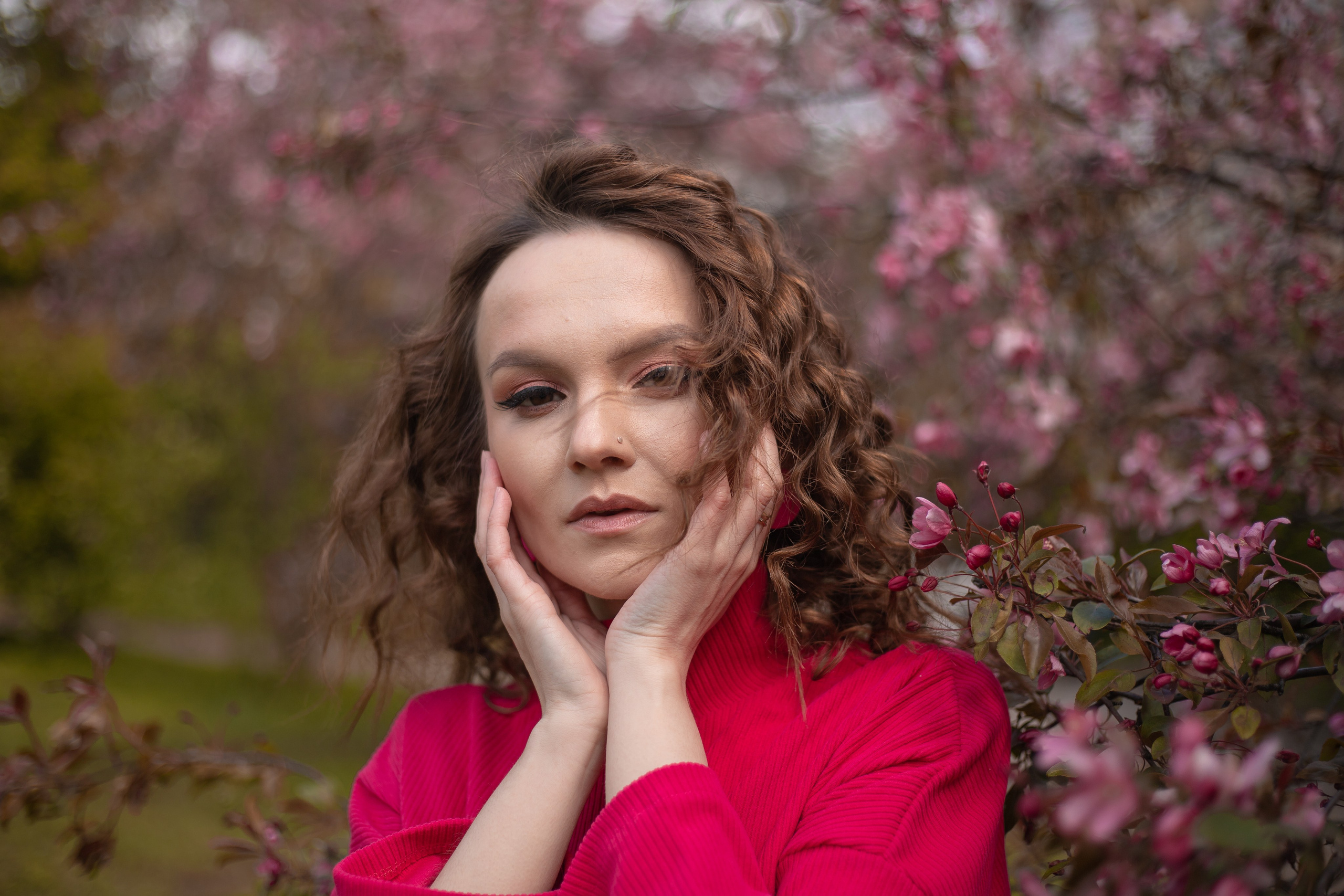 Розовые сады, фотопрогулка с Анастасией. Индивидуальная фотосессия. Фотограф Киржач/Москва_Екатерина Мартынова