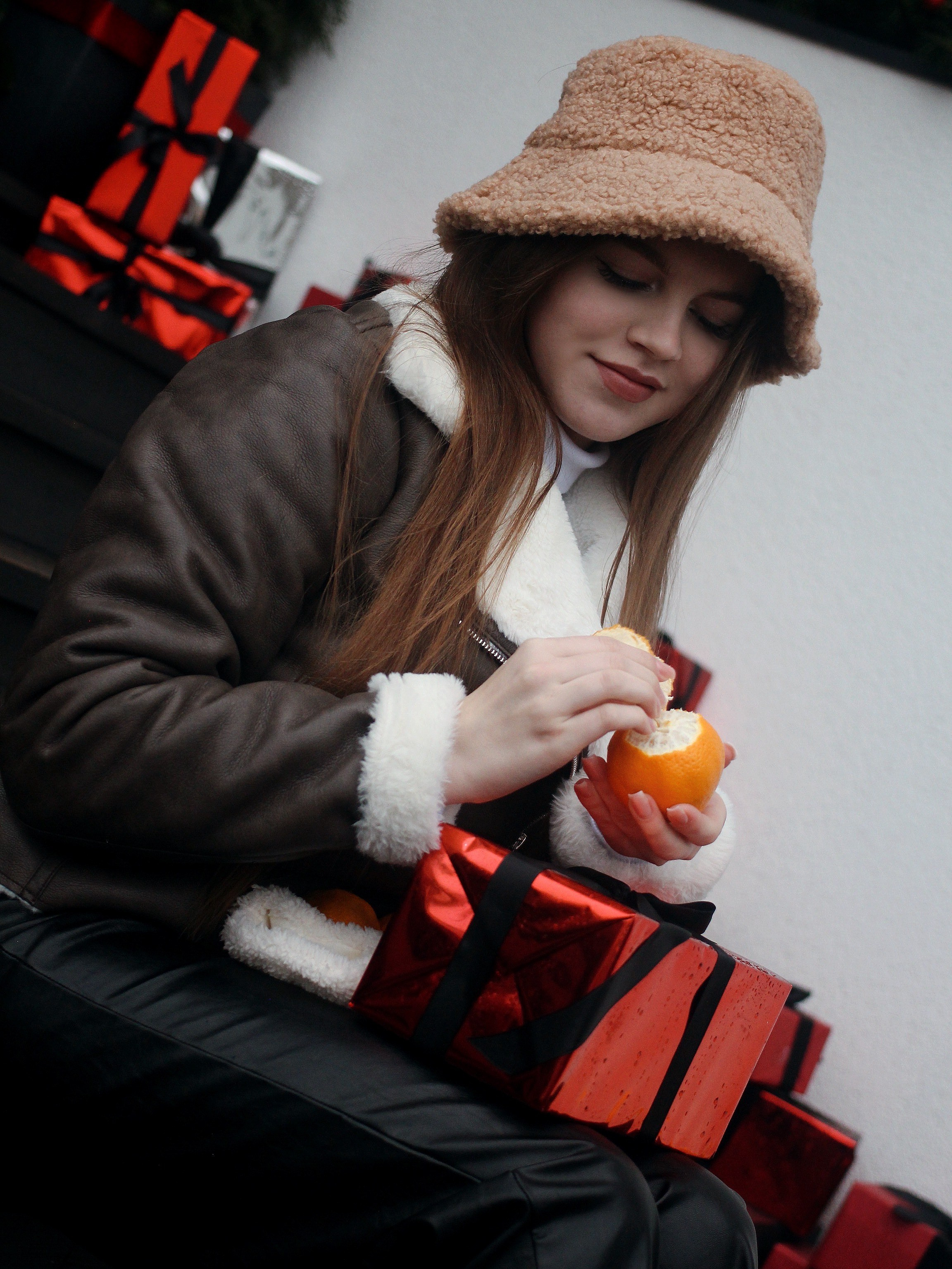 Winter snow. Photography Eva