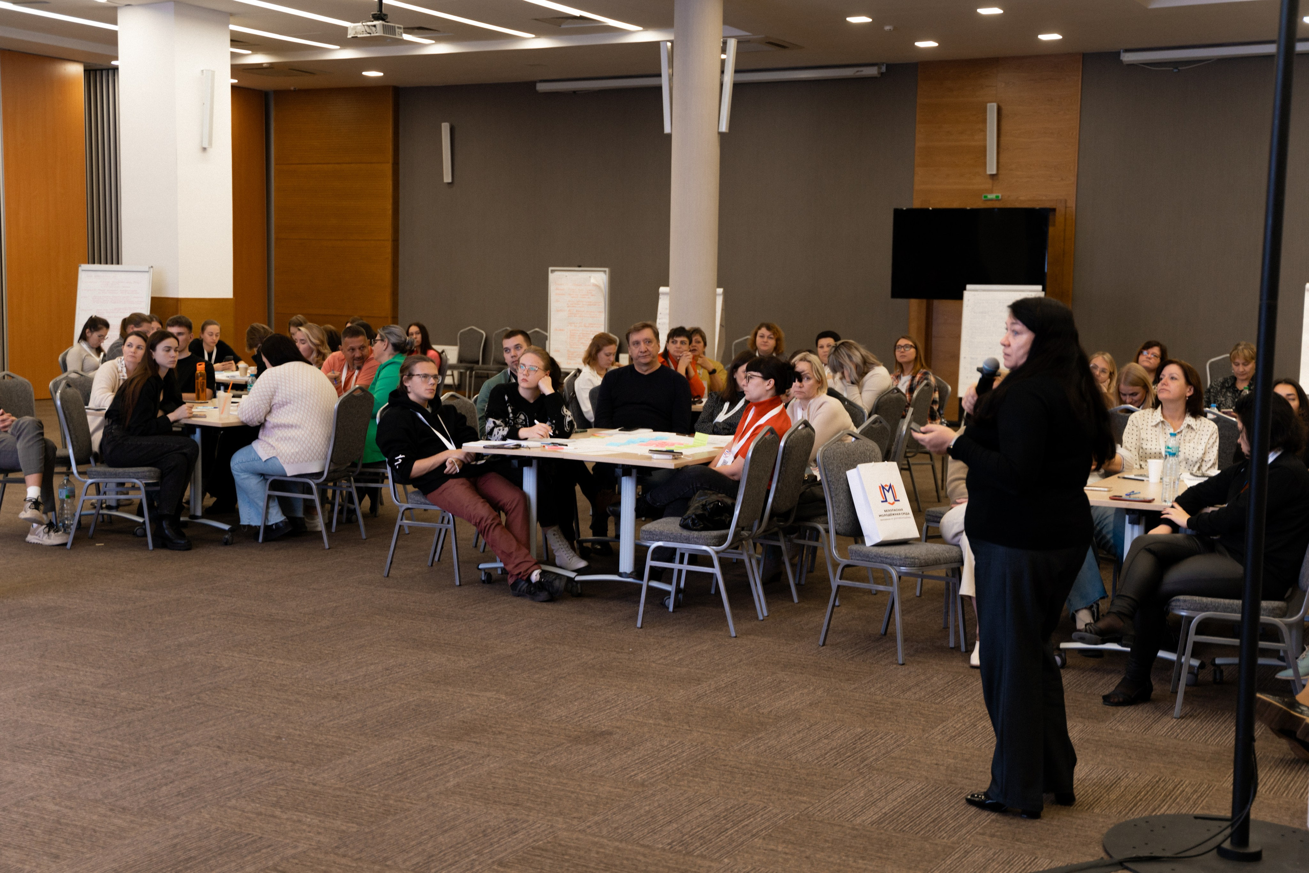 Окружной семинар в сфере профилактики от Росмолодежи в Амаксе 2024. Фотограф Надежда Погребняк | Рязань | Москва