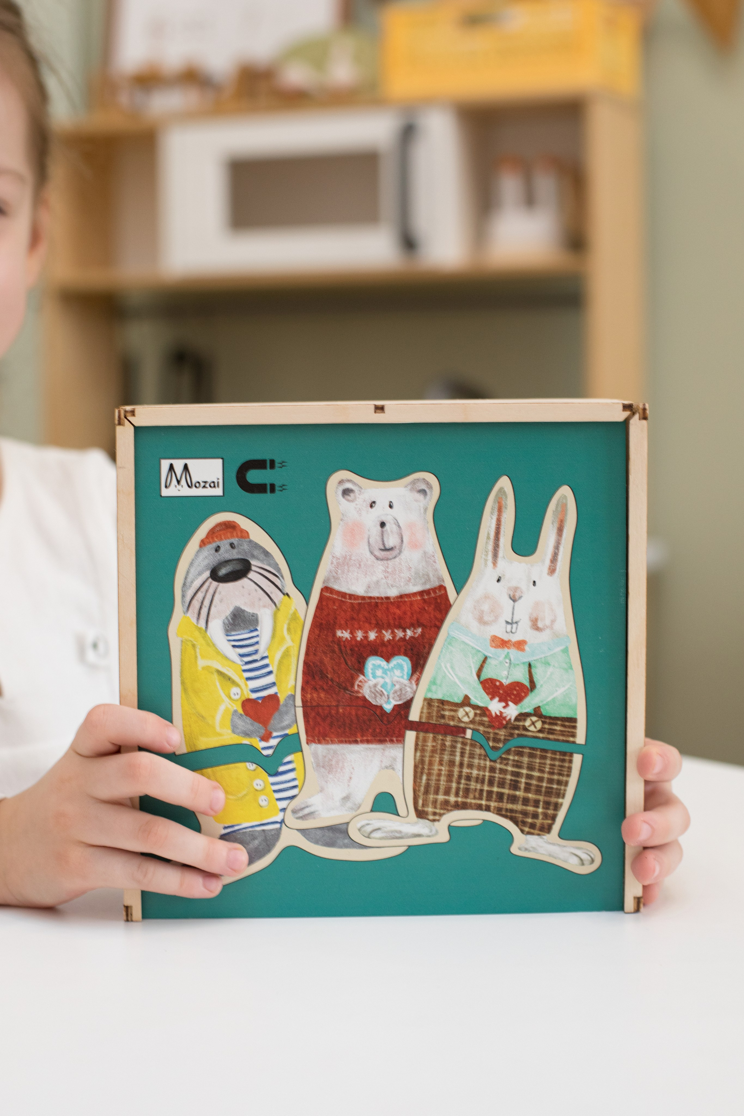 Фотоконтент деревянных пазлов. Детский и контент фотограф Надя Волкова Санкт-Петербург