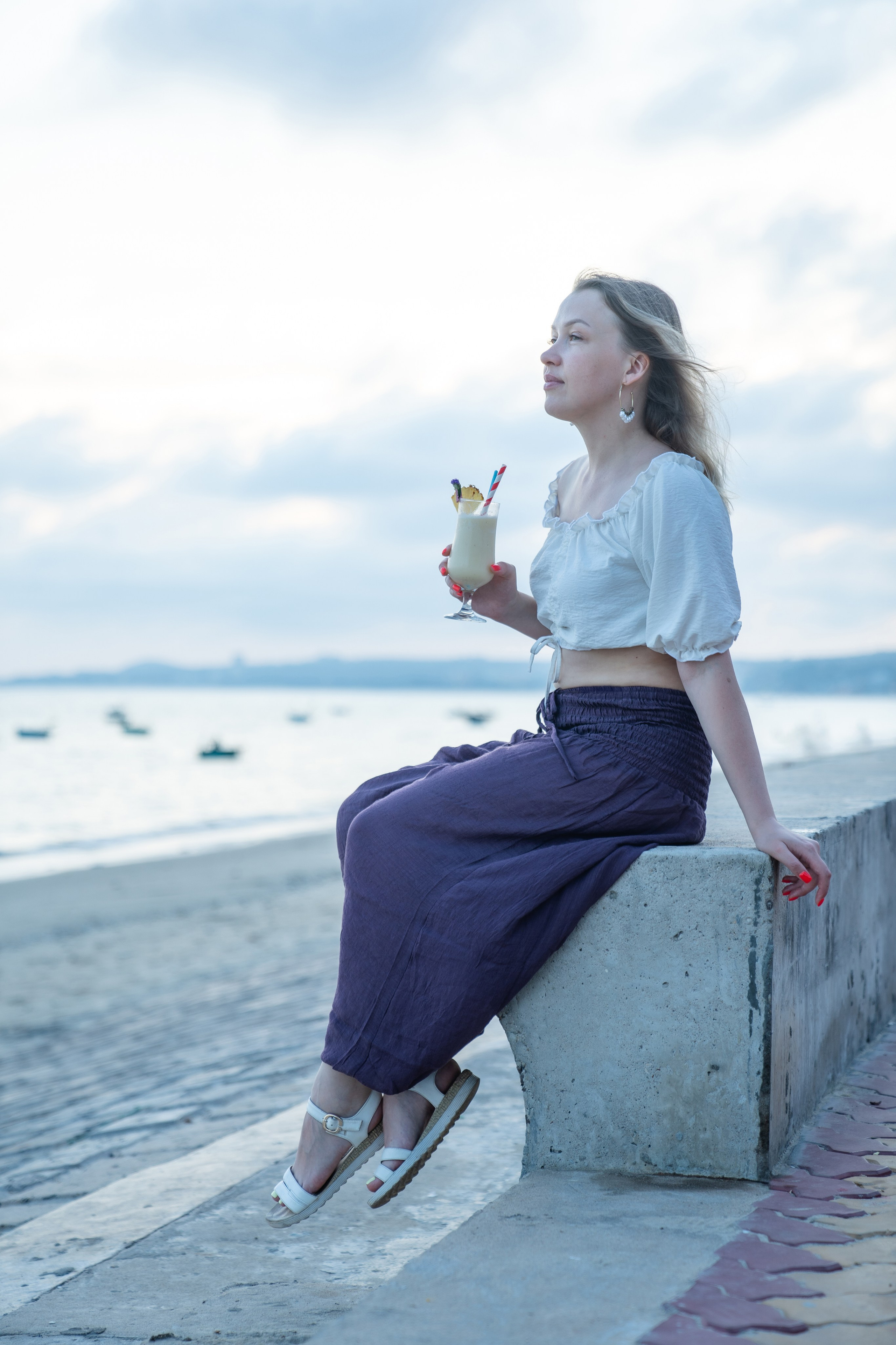 Портрет Натальи в Муйне | Элегантная фотосессия во Вьетнаме. Фотограф в Муйне и Фанхьете — Фотосессии для туристов, пар и семей