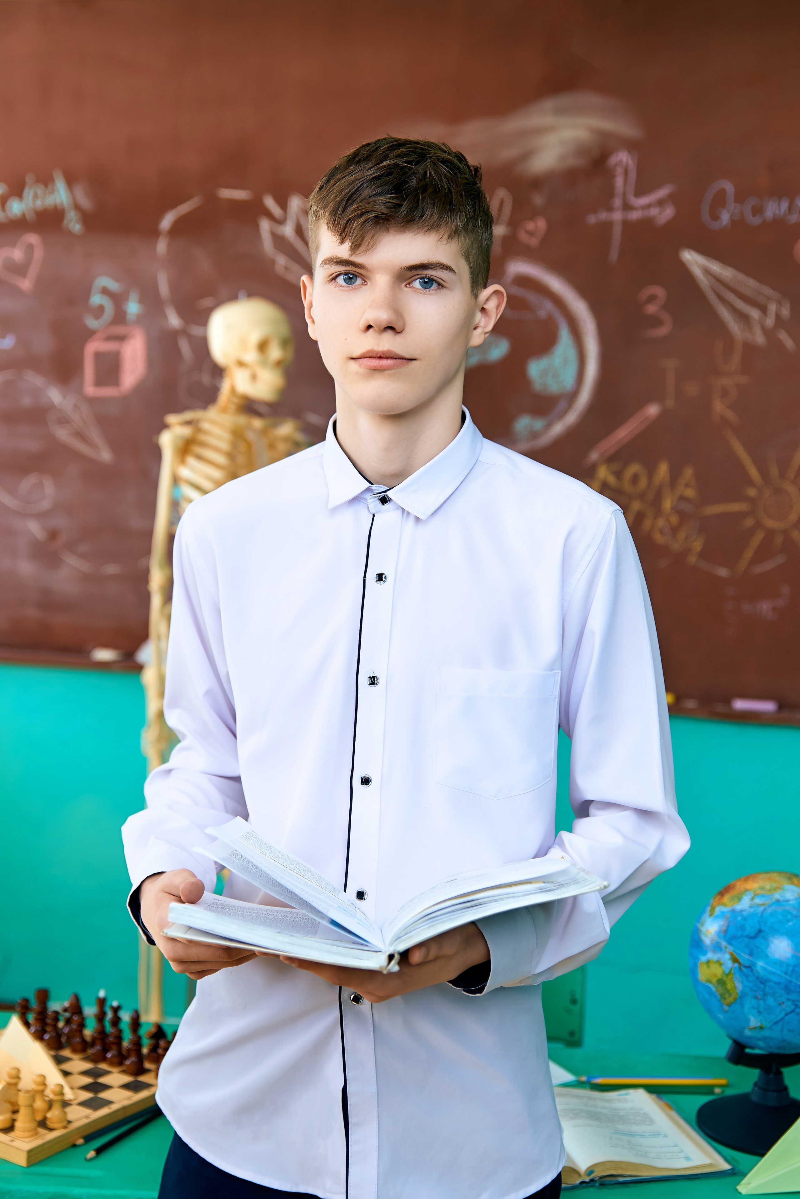 9А класс Хотынецкая СОШ выпуск 2024. Фотограф в Орле Павел Черкасов