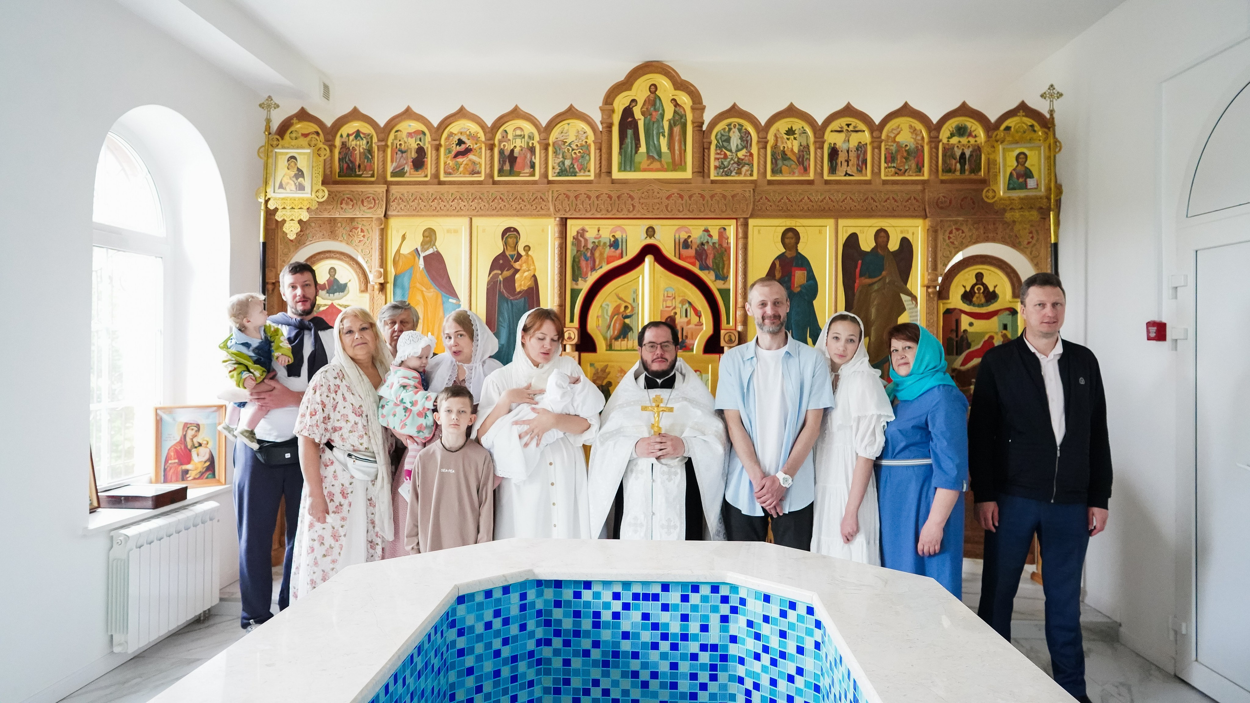Крещение Георгия. Семейный и детский фотограф в Москве (Тинао) Галкина Алевтина