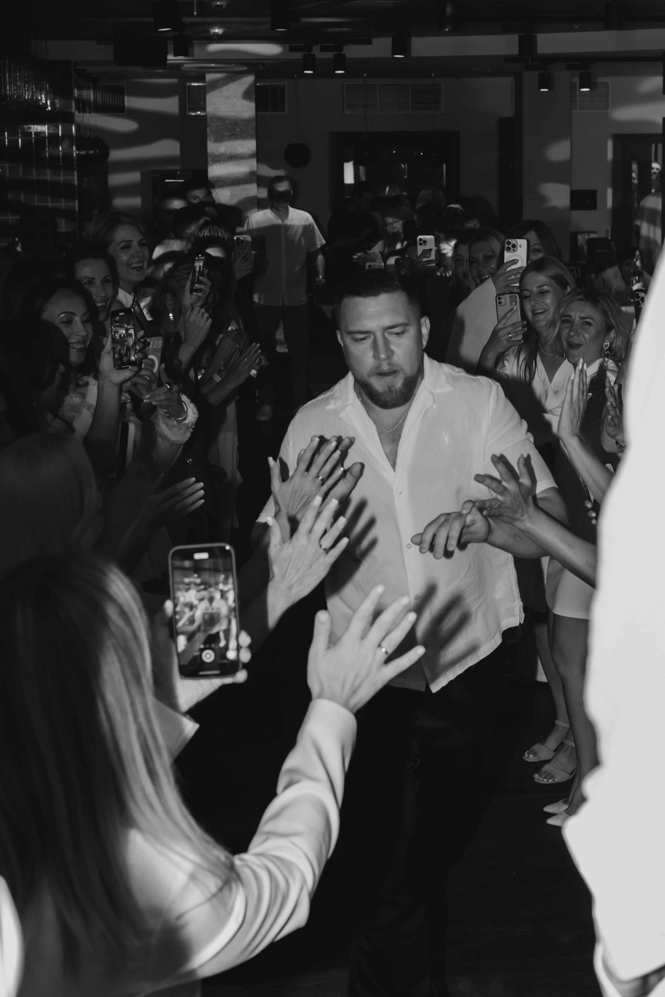 Репортаж, фуршет