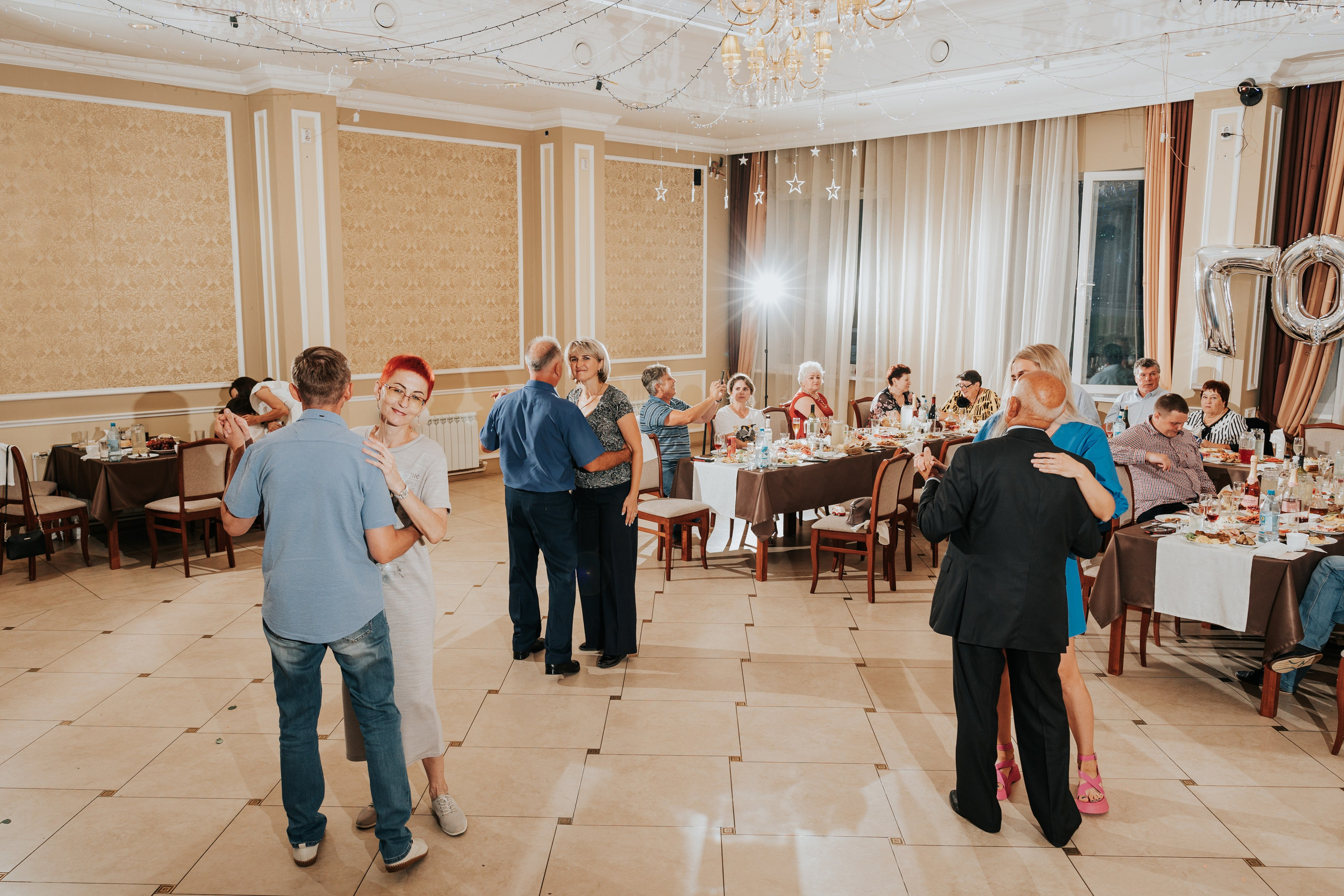 Юбилей 70 лет. Репортажный фотограф Красноярск