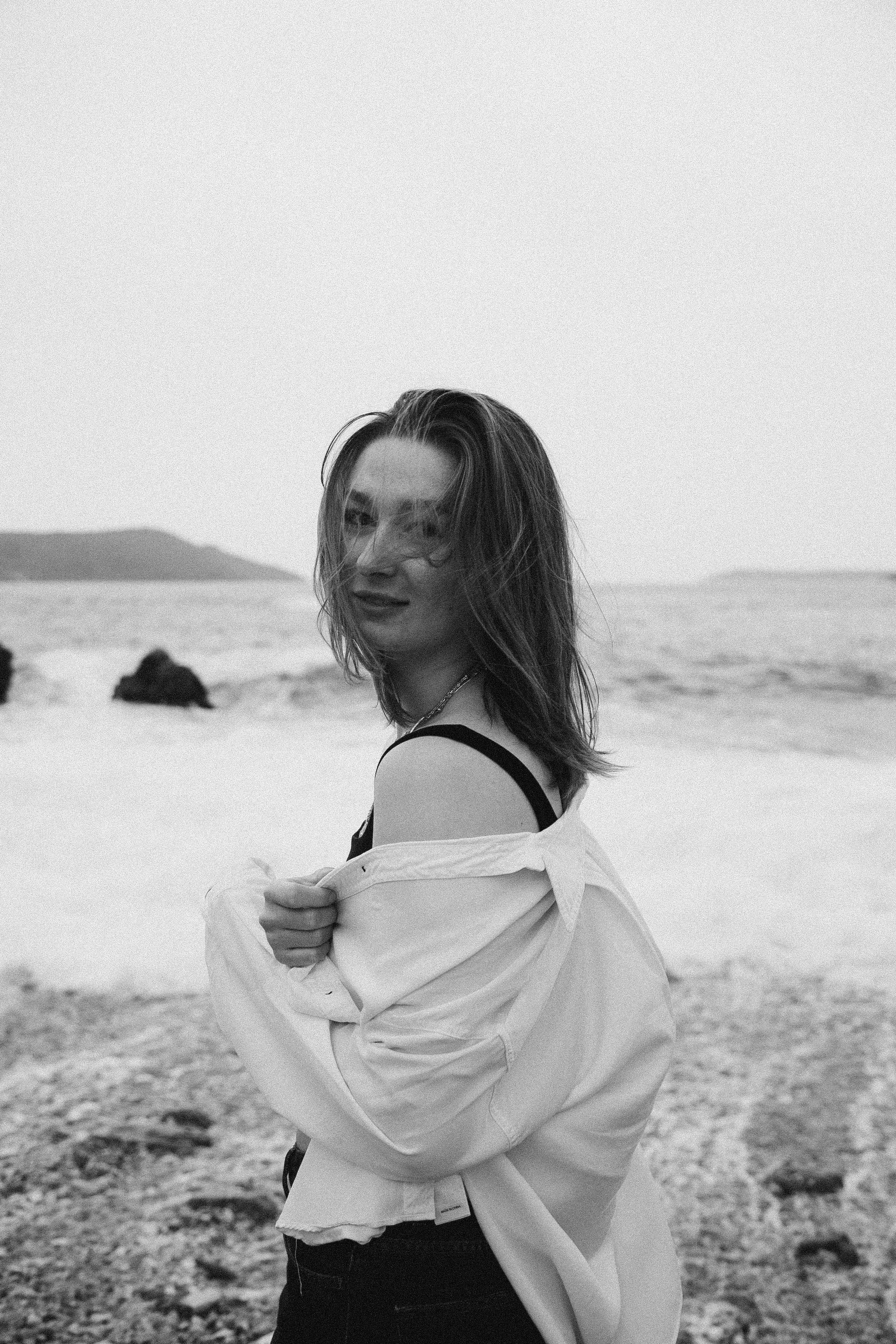 Женская фотосессия на море в Черногории. Семейный и свадебный фотограф в Черногории Татьяна Белякова