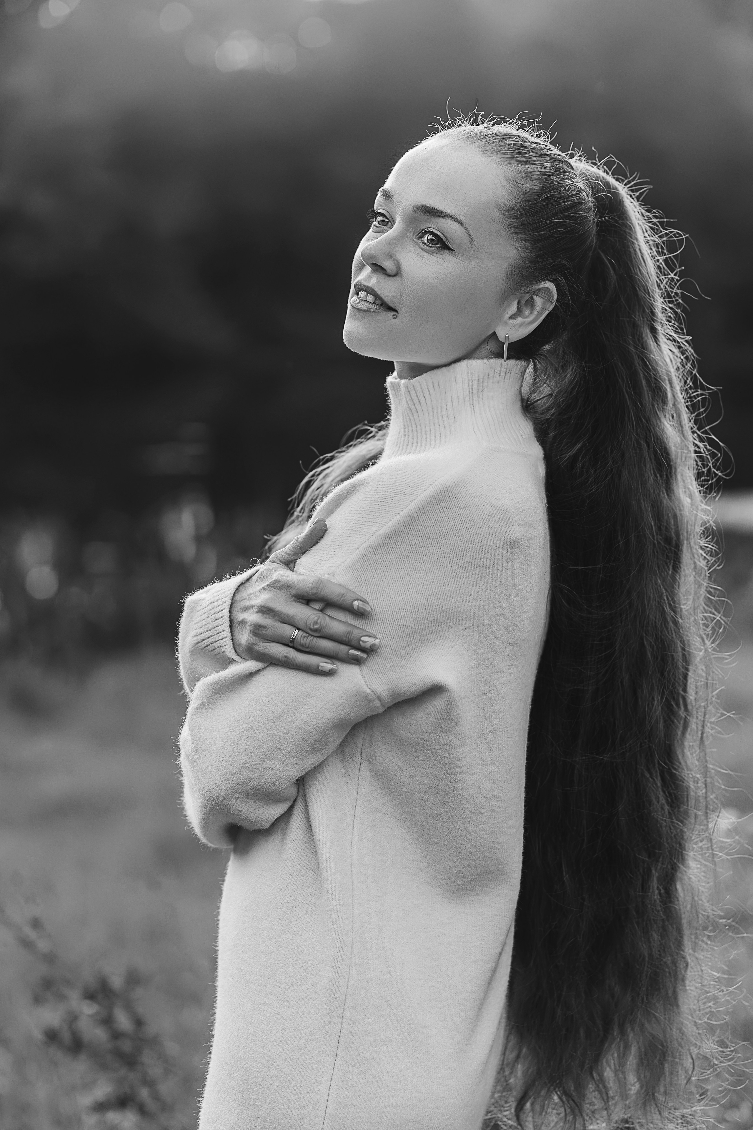 Осеняя Фотосессия мамы с дочками. Семейный и женский фотограф в Москве Надежда Воробьева