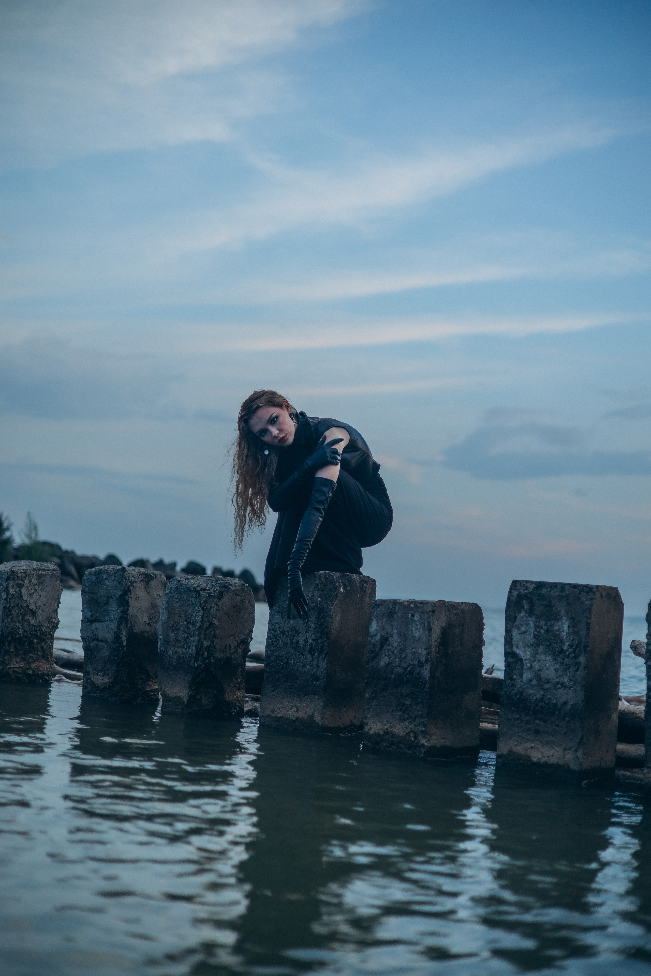 Сказочная съемка на берегу. Семейный, детский, женский фотограф в Новосибирске Оля Борисова