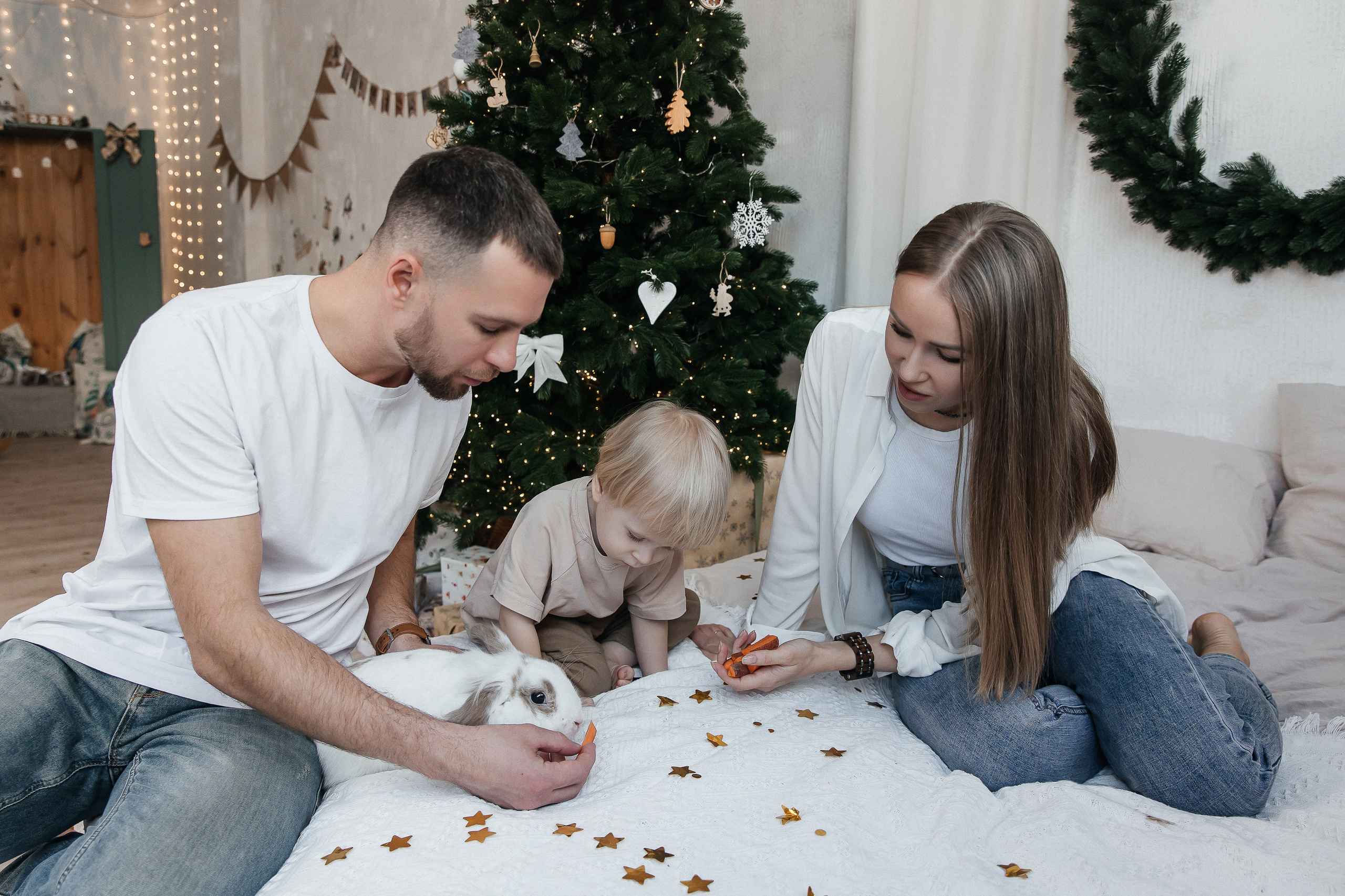 Фотосессия 2 в 1:новый год и день рождения 🎂🎄