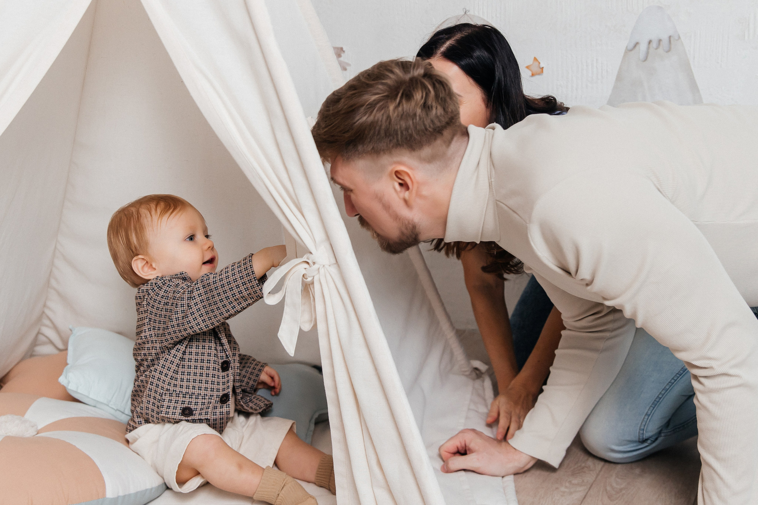 Фотосессия на 1 годик, детская фотостудия Кемерово