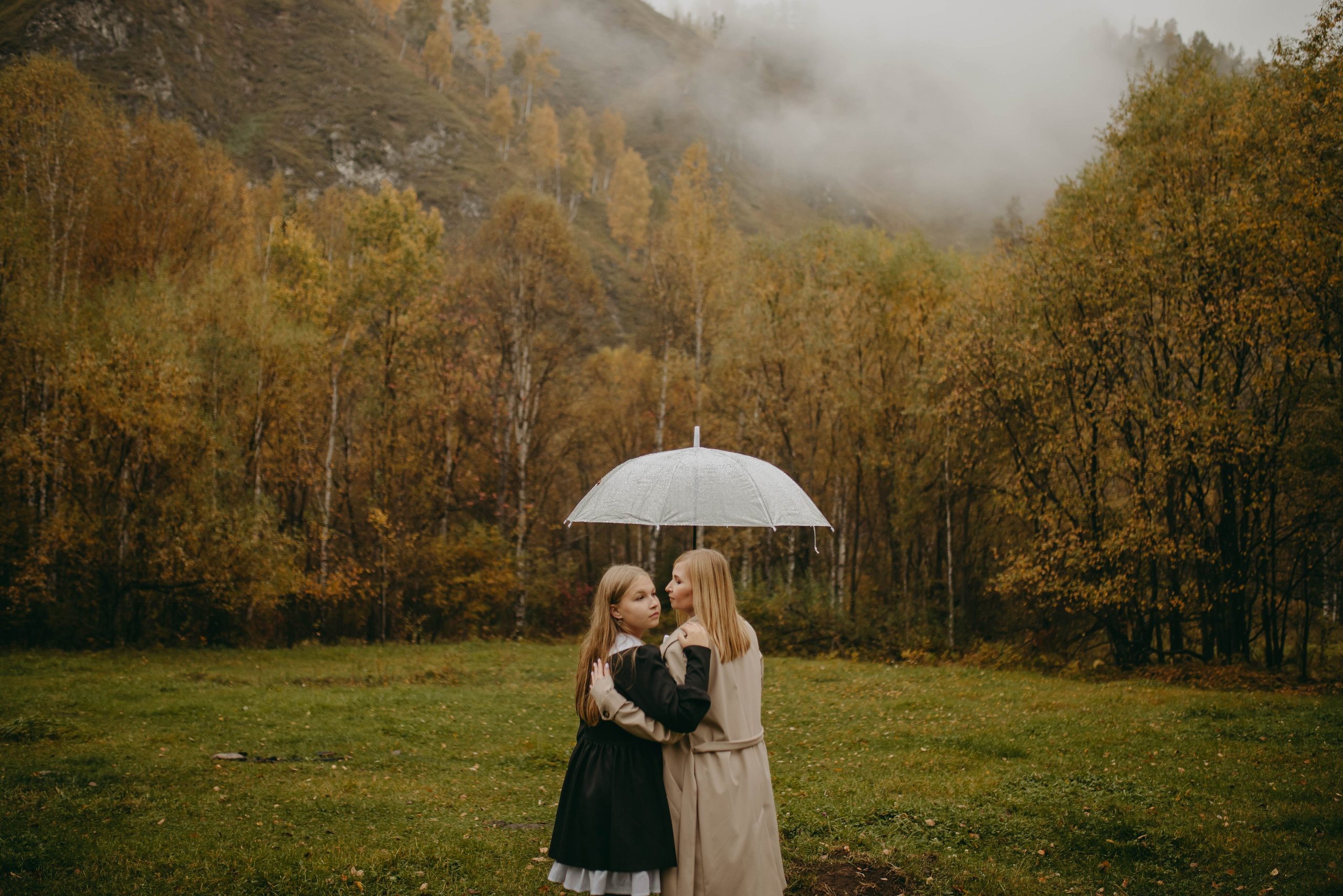 Осенняя история Саши и Дианы. Фотограф Наталья Кургина Слюдянка Иркутск