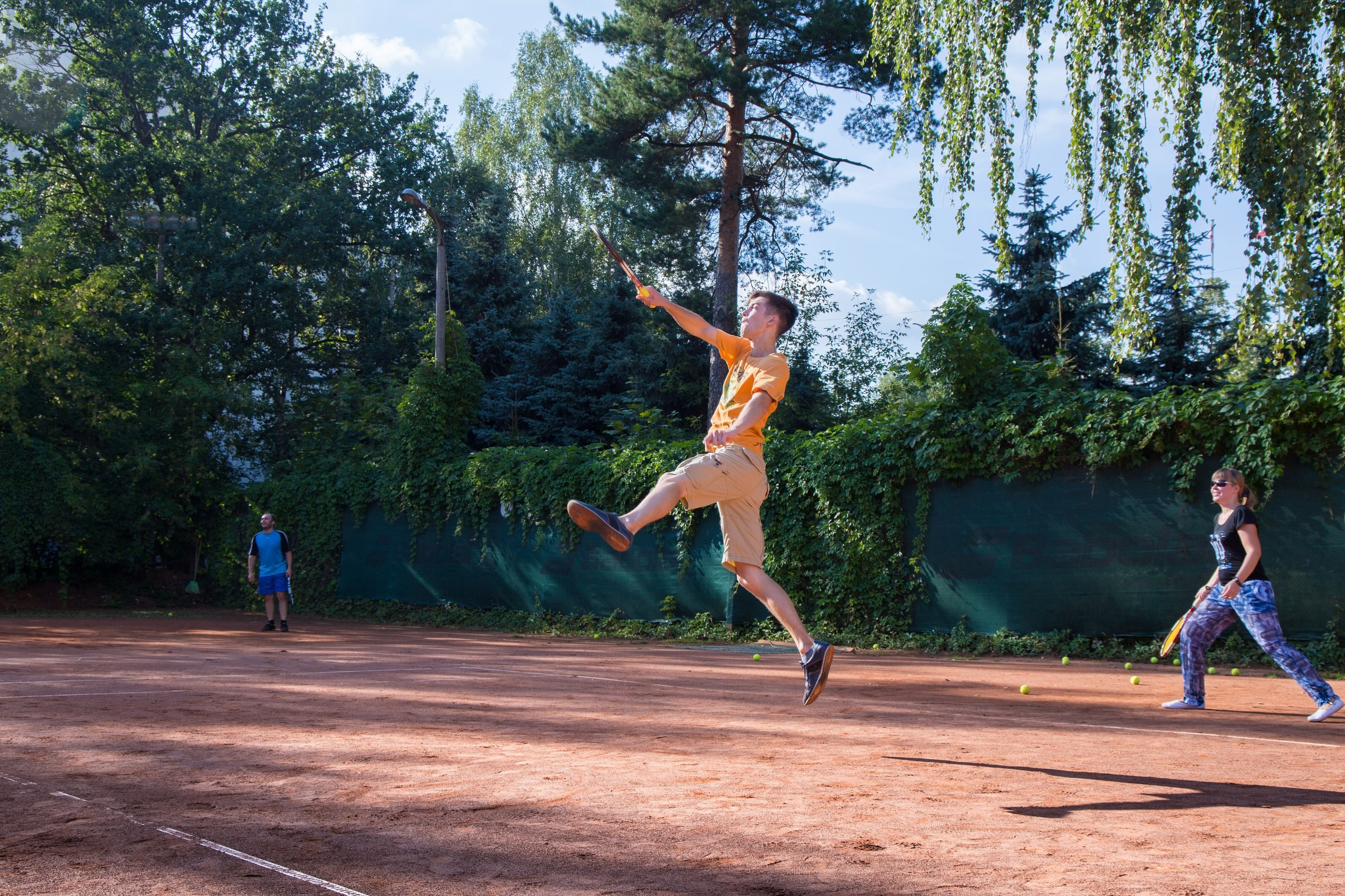 Мастер-класс по теннису | 21.08.2016. Галерея Фантим