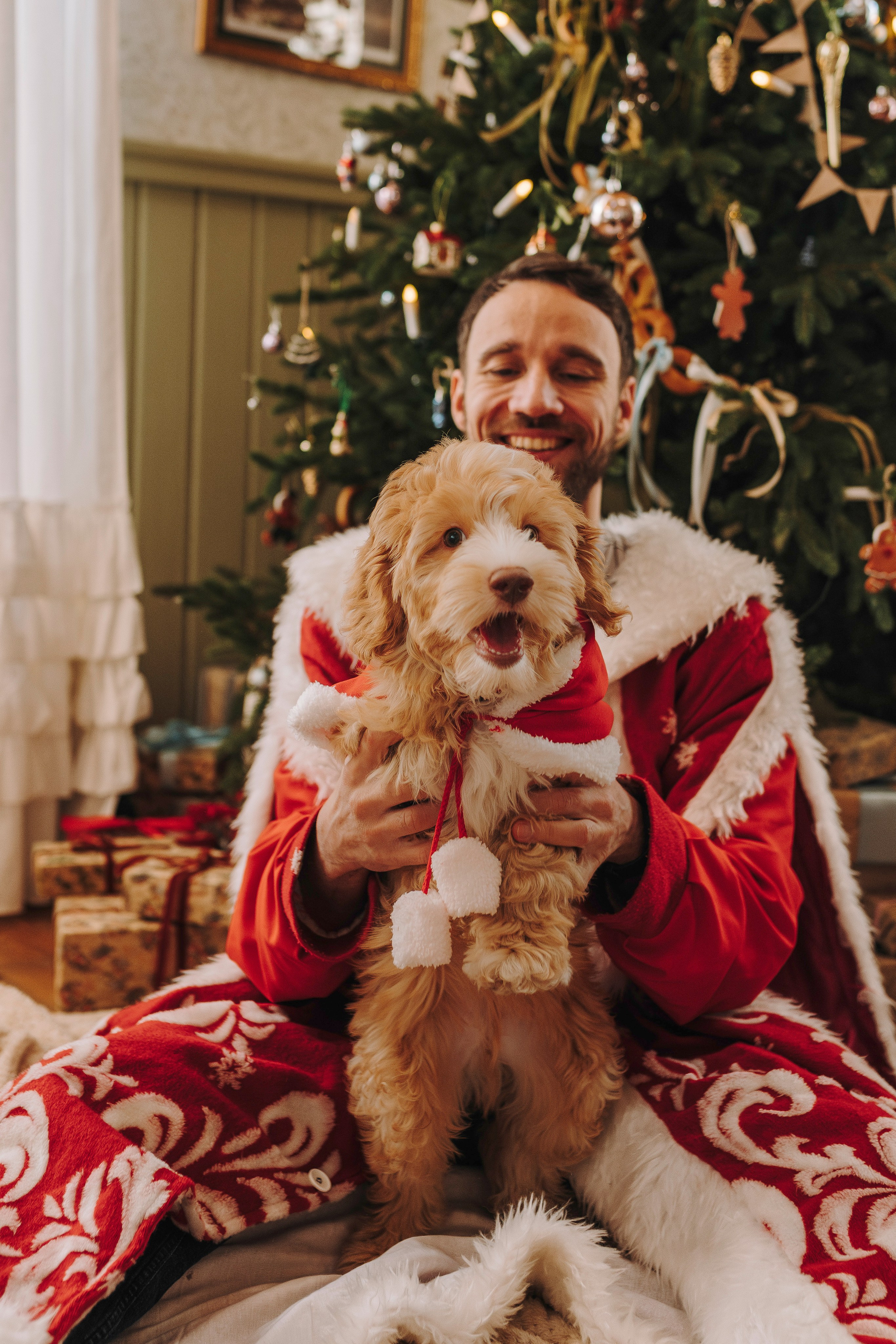 Мёрфи, Таня и Антон. Фотограф анималист в Спб недорого Олеся Майорова