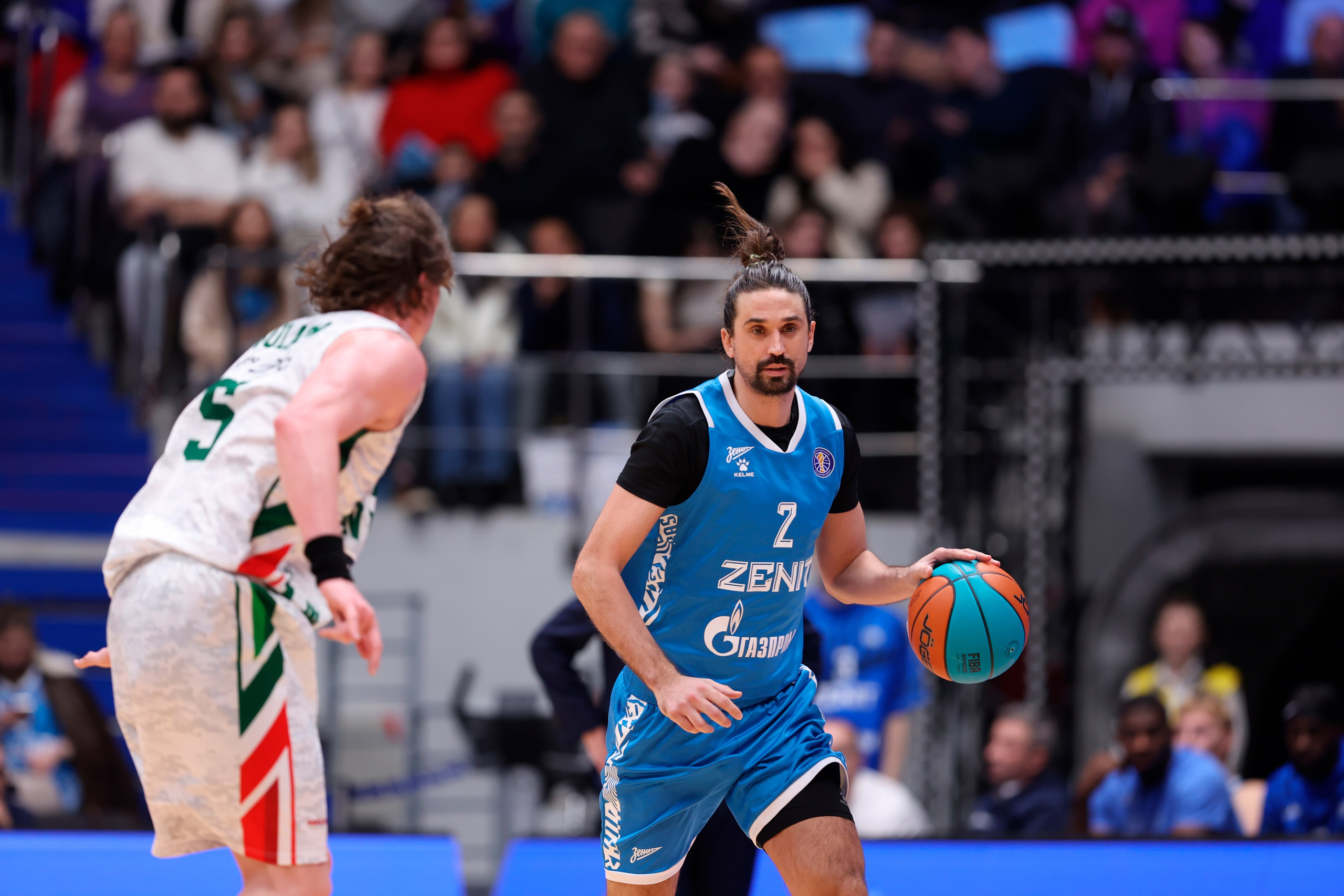 БК Зенит — БК Уникс 13.02.2025. Спортивный и репортажный фотограф Антон Тереханов