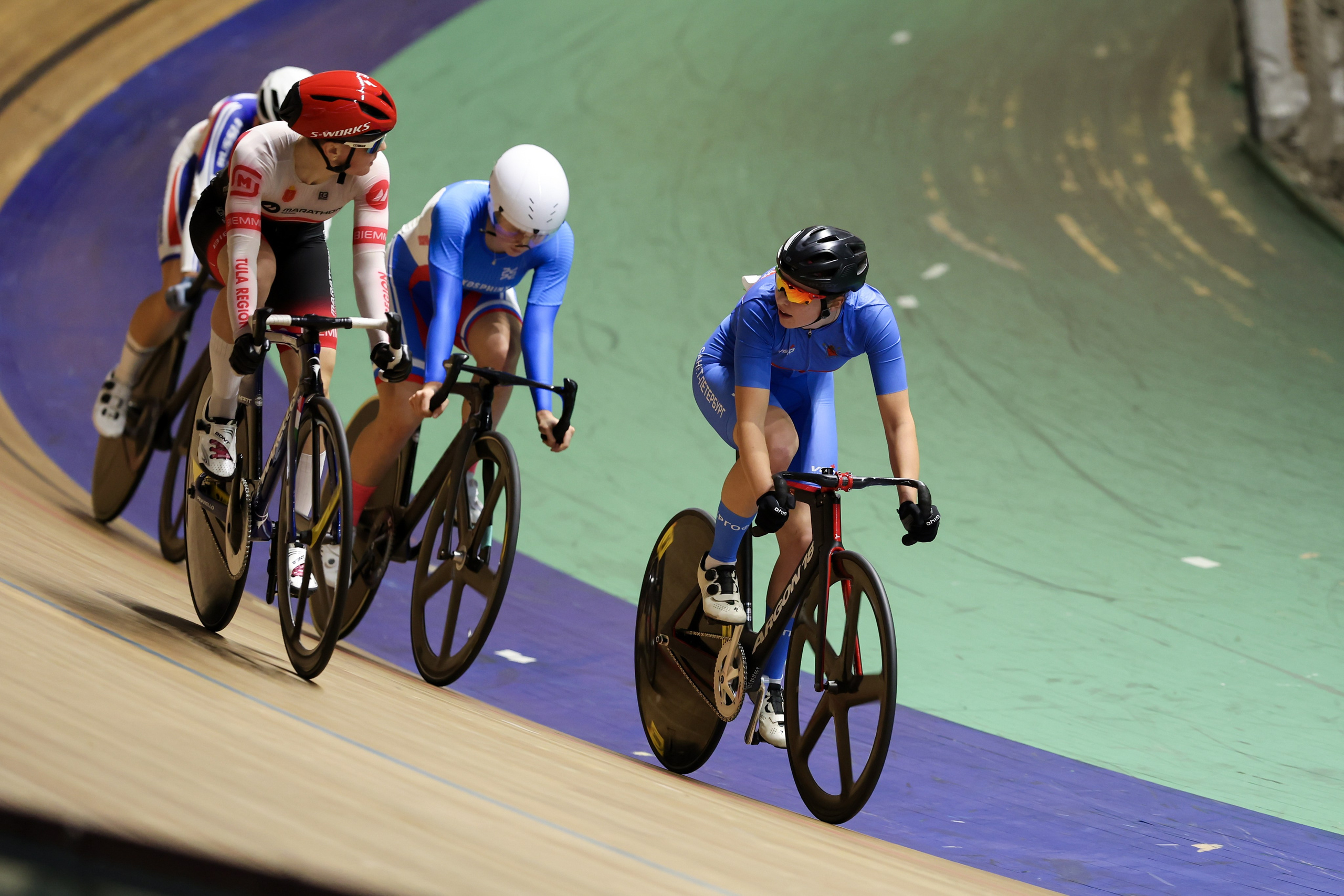 Чемпионат России по велосипедному спорту на треке (первый блок) 6-11.01.2025. Спортивный и репортажный фотограф Антон Тереханов
