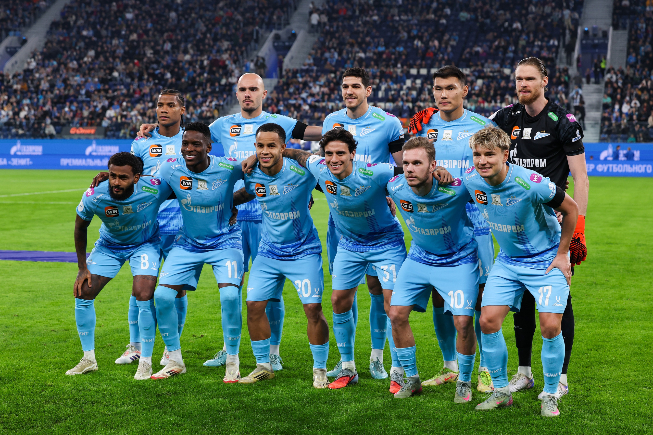 ФК «Зенит» — ФК «Рубин» 30.11.2025. Спортивный и репортажный фотограф Антон Тереханов