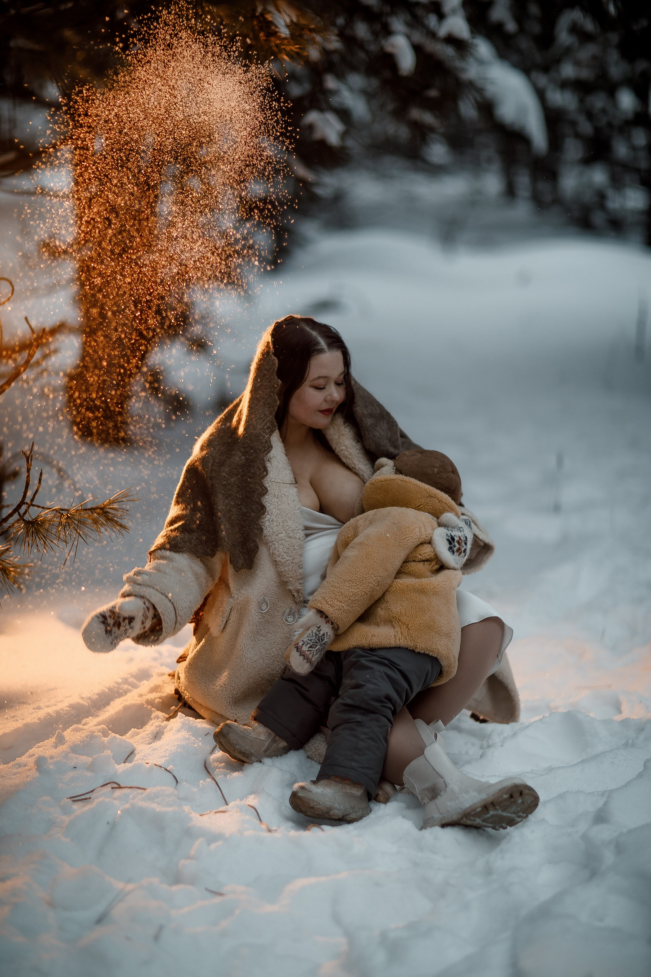 Грудное кормление. Фотограф материнства и таинства кормления Екатерина Кузьмин