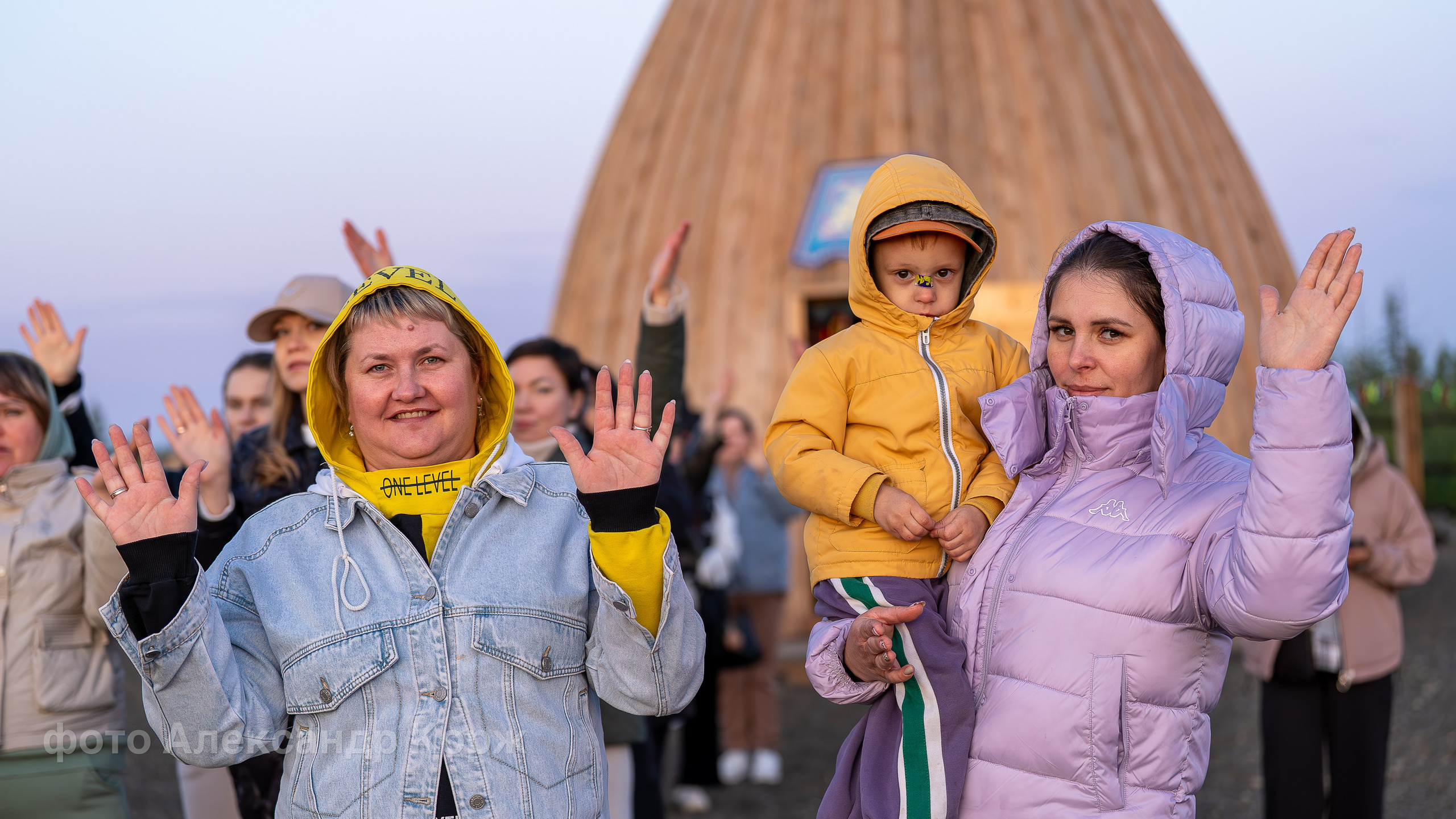 Празднование Ысыах! Восход солнца. Фотографии и видеосъемка, Айхал, Удачный, Якутия. Фотографии Айхал
