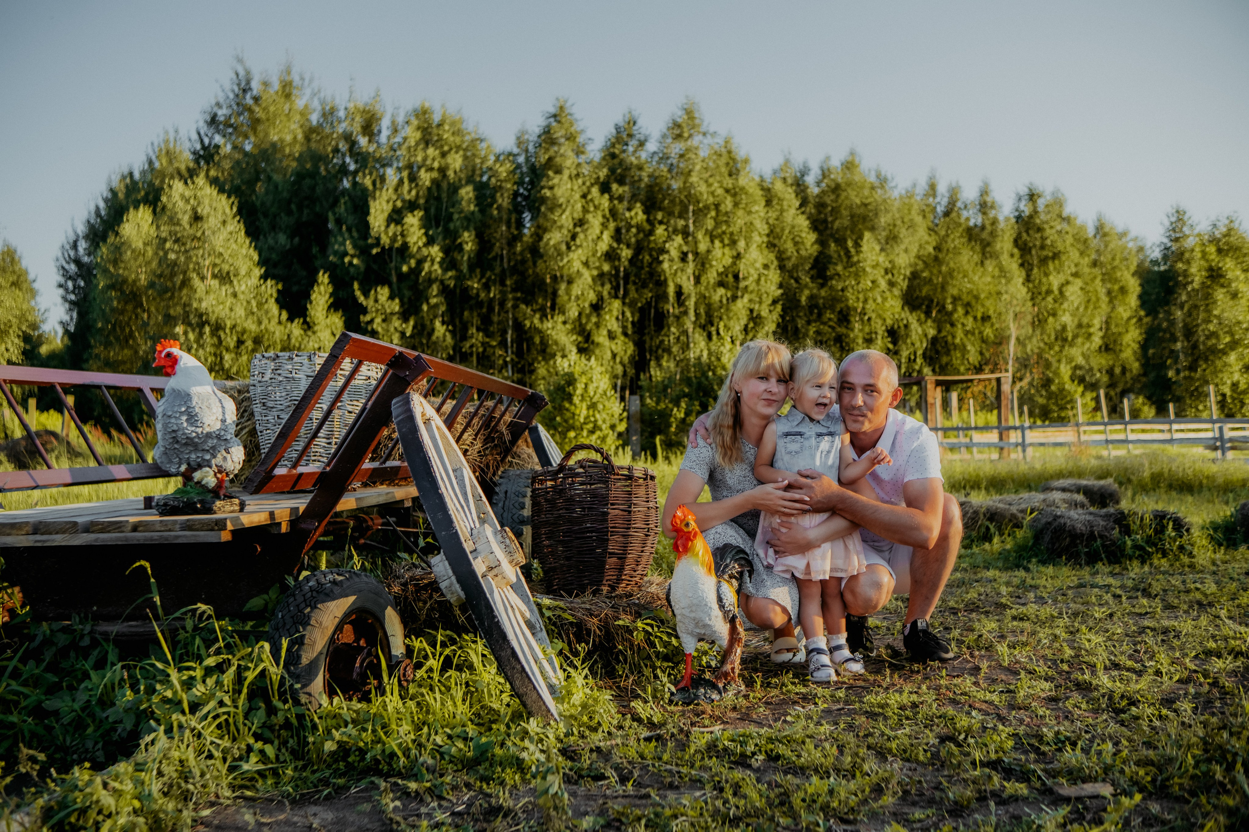 Семейная съемка в лованде. Nattie.ph