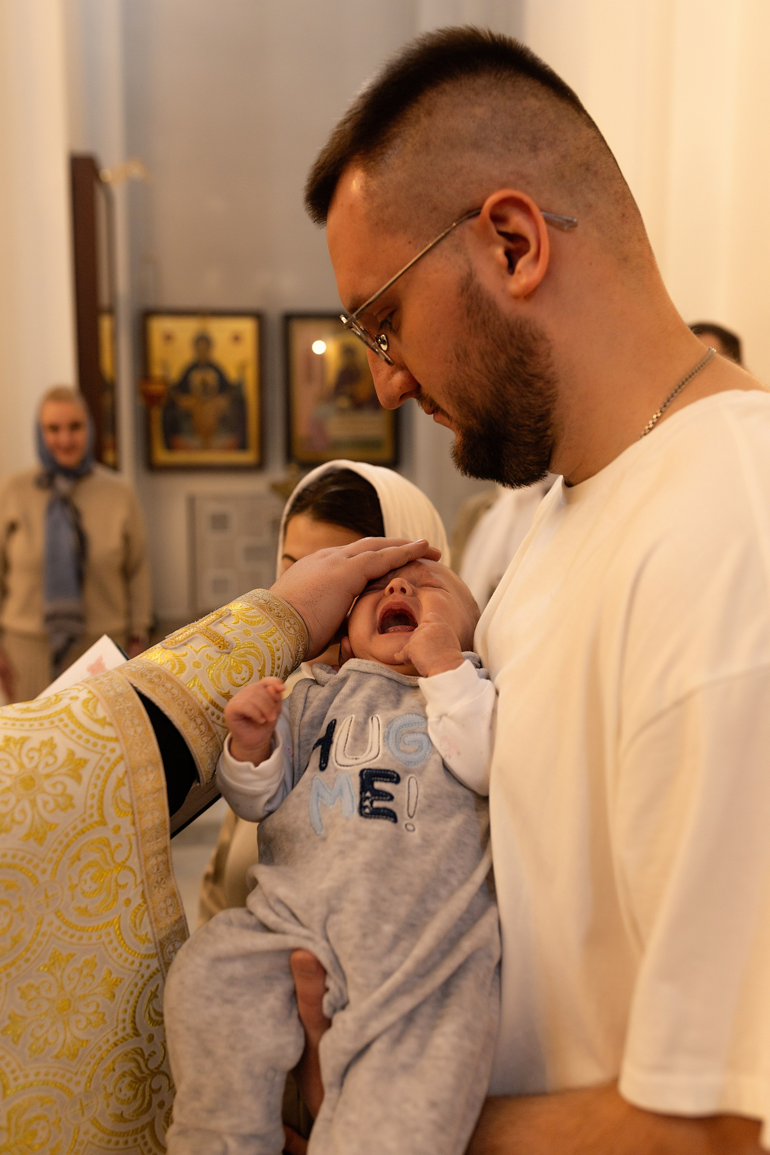 Таинство крещения Алисы. Фотограф в Железнодорожном и Балашихе