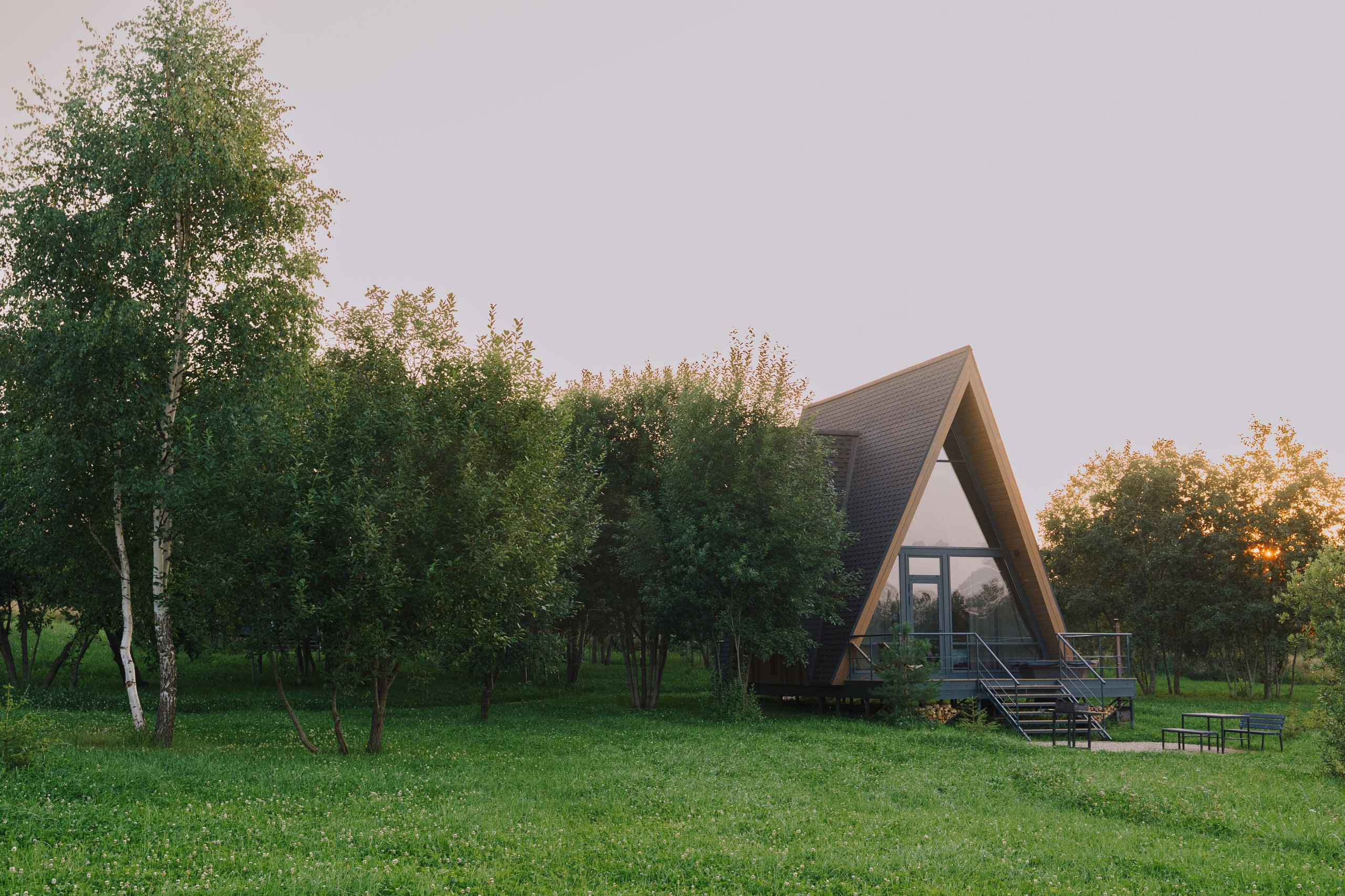 Глемпинг Трофимов берег Москва