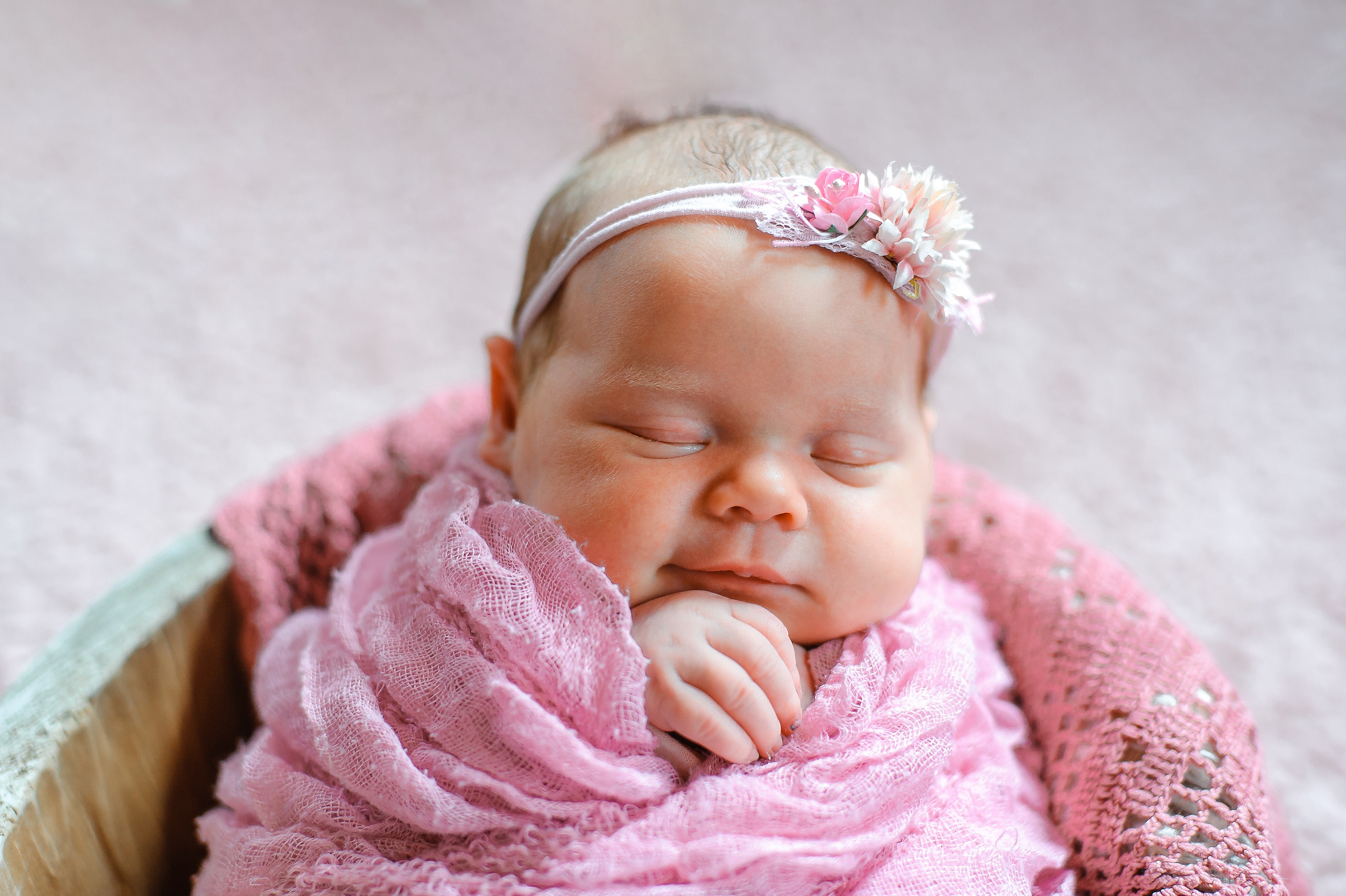 Алсу, 21 день. Фотограф новорождённых в Йошкар-Оле Ильмира Сидоркина