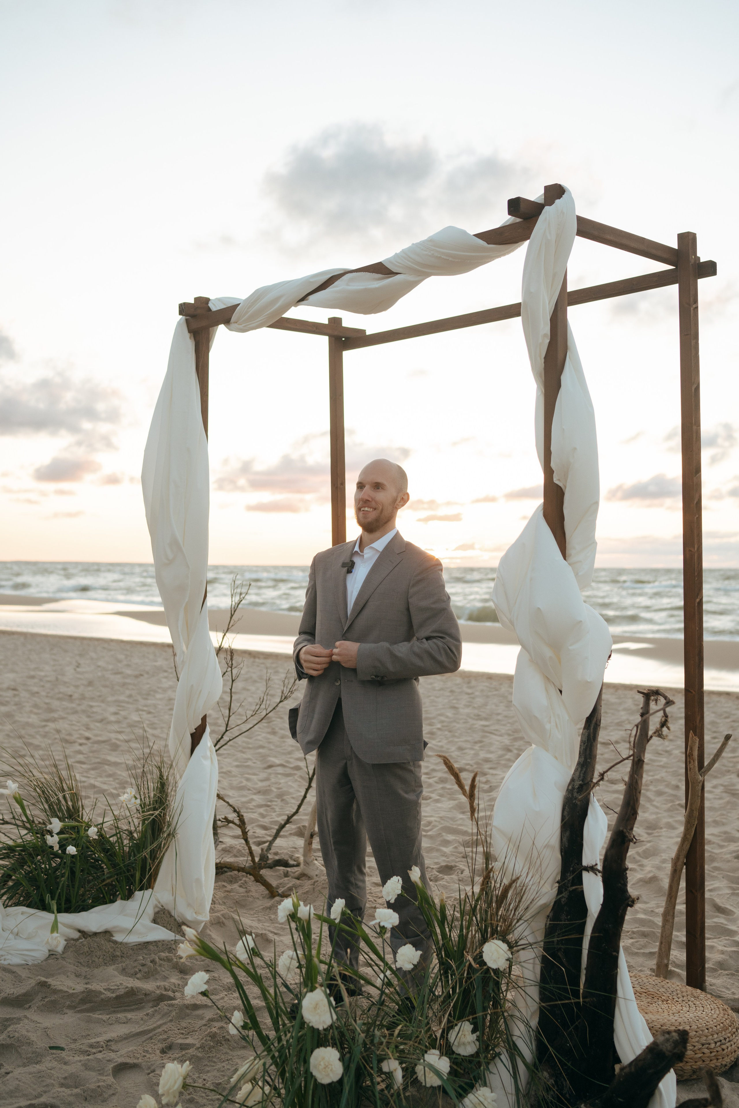 Алима & Никита. Куршская коса. Оформление свадеб, декор свадеб Вера Маркова, Москва