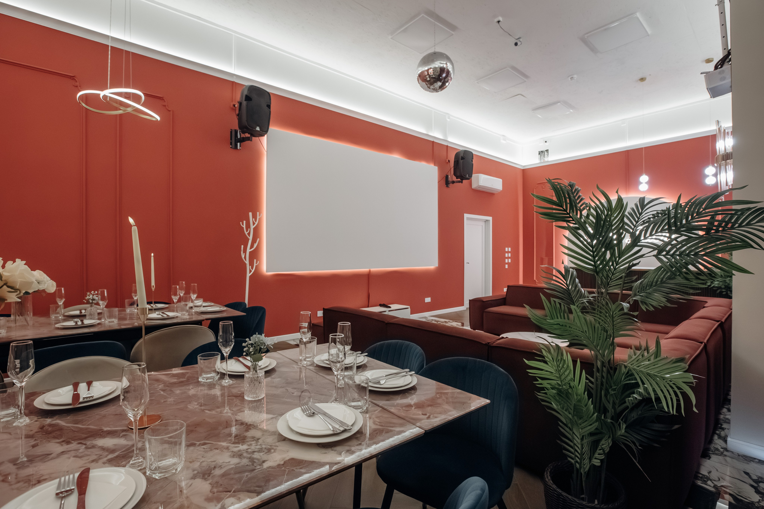 Санта-Лючия. Аренда лофта в СПб для мероприятий