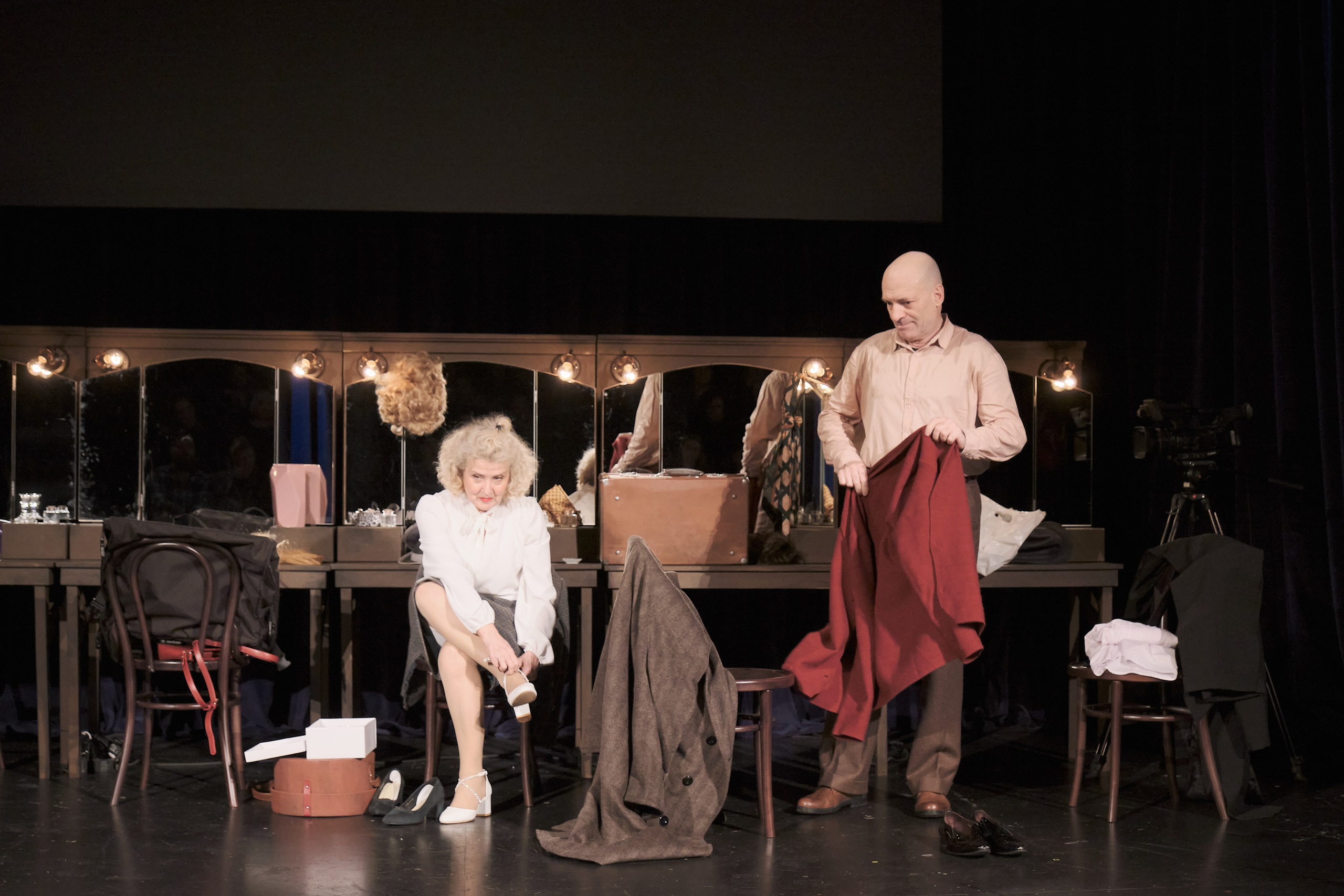 Театральная фотосъемка спектакля Джинджер и Фред