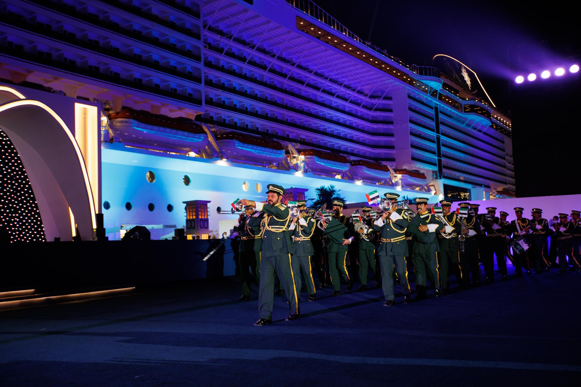 Церемония инаугурации лайнера Msc Virtuosa. Фотограф Дмитрий Елисеев