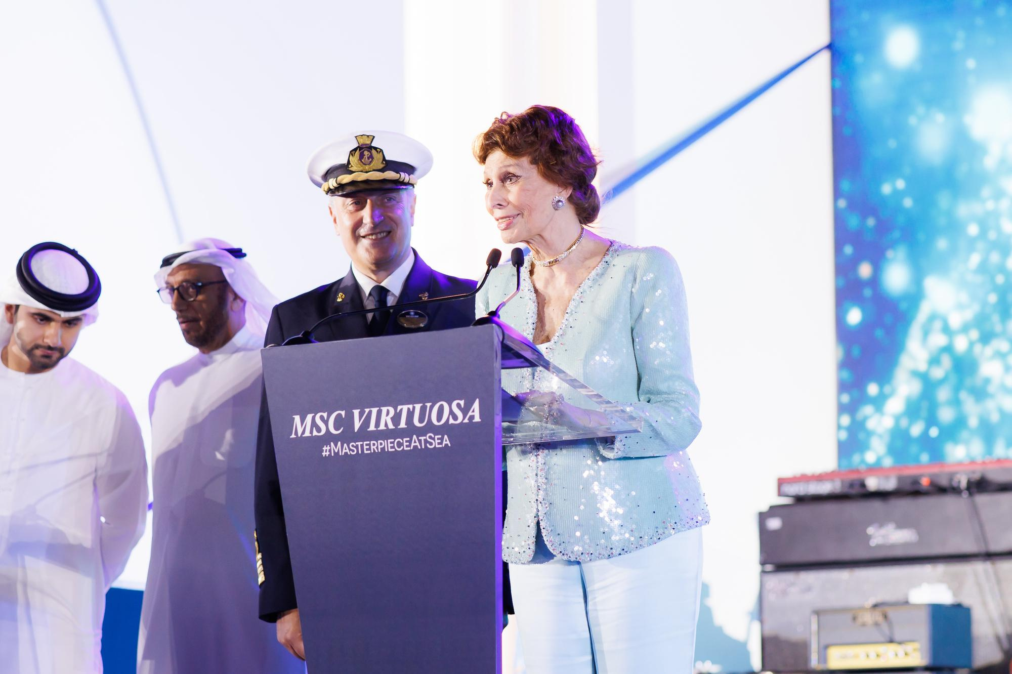 Церемония инаугурации лайнера Msc Virtuosa. Фотограф Дмитрий Елисеев