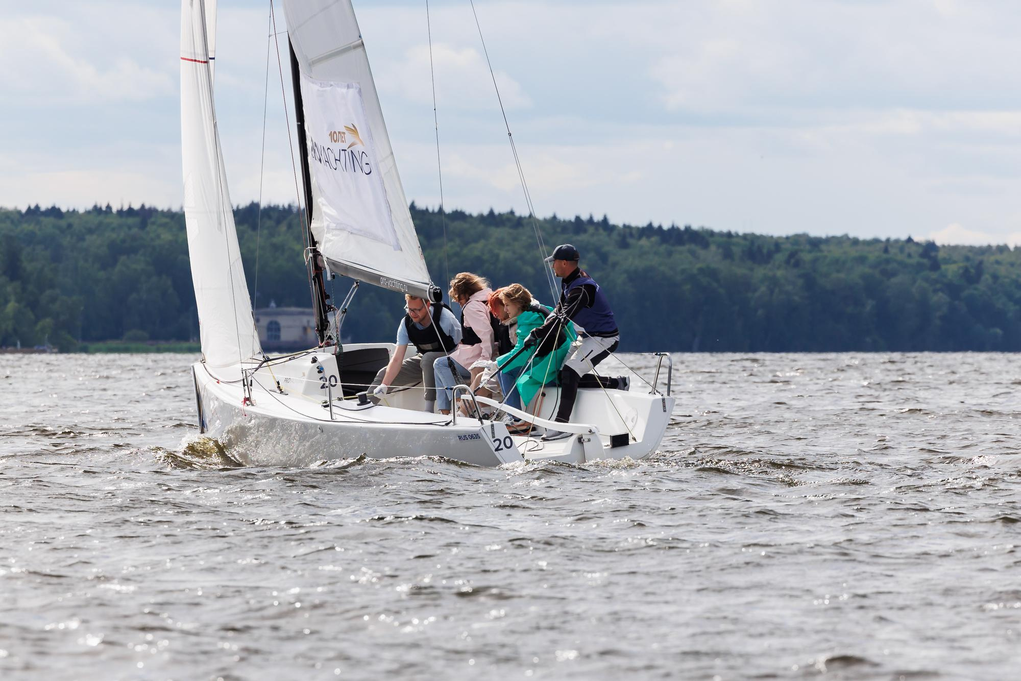 Корпоративная регата. Фотограф Дмитрий Елисеев