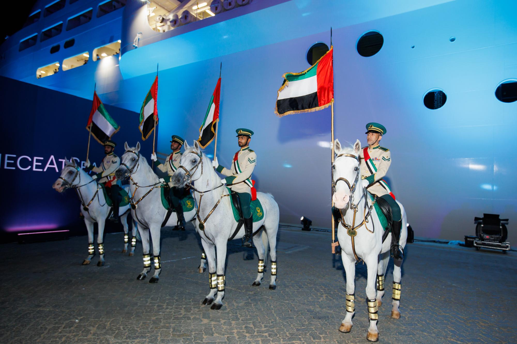 Церемония инаугурации лайнера Msc Virtuosa. Фотограф Дмитрий Елисеев