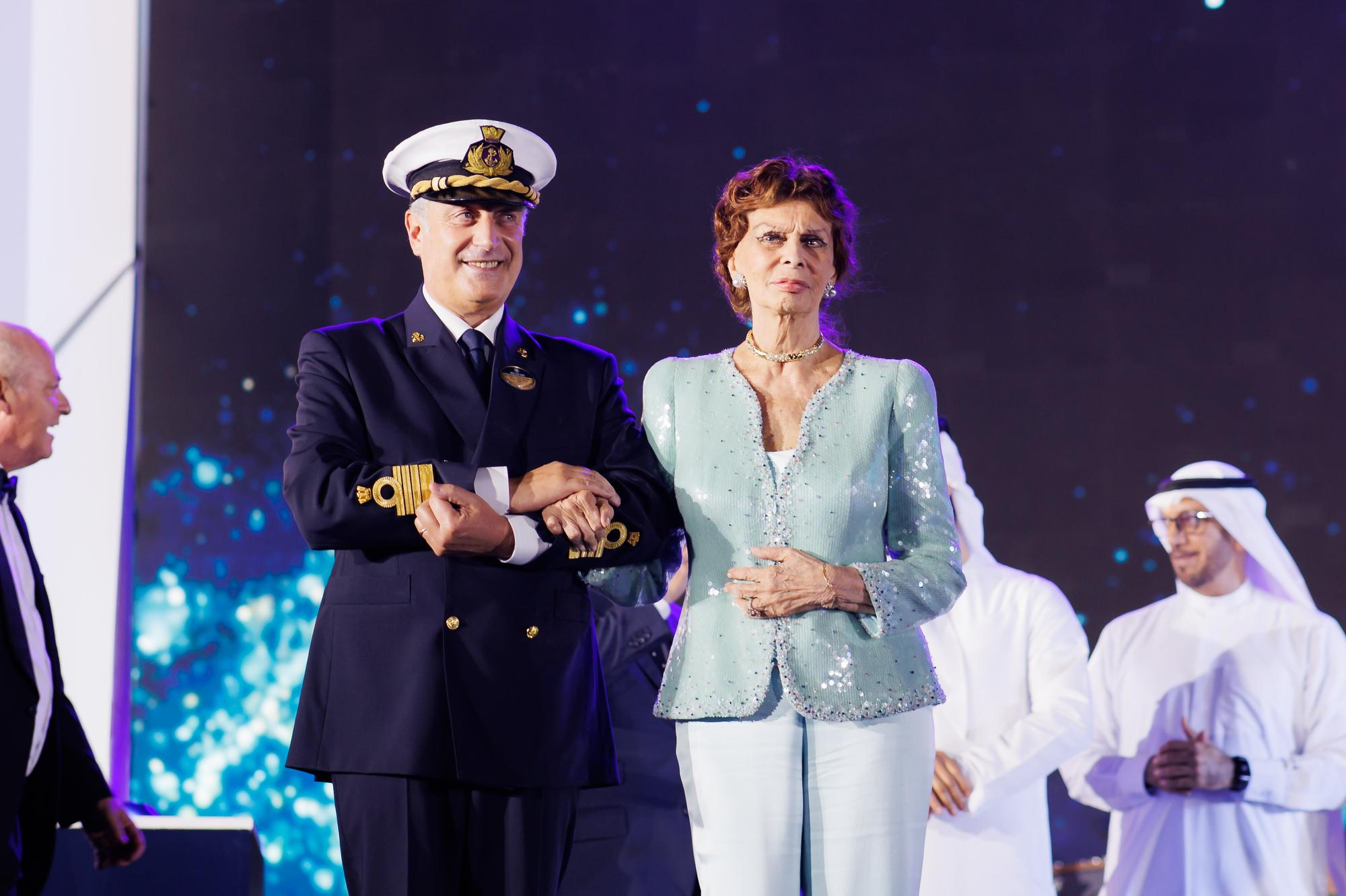 Церемония инаугурации лайнера Msc Virtuosa. Фотограф Дмитрий Елисеев