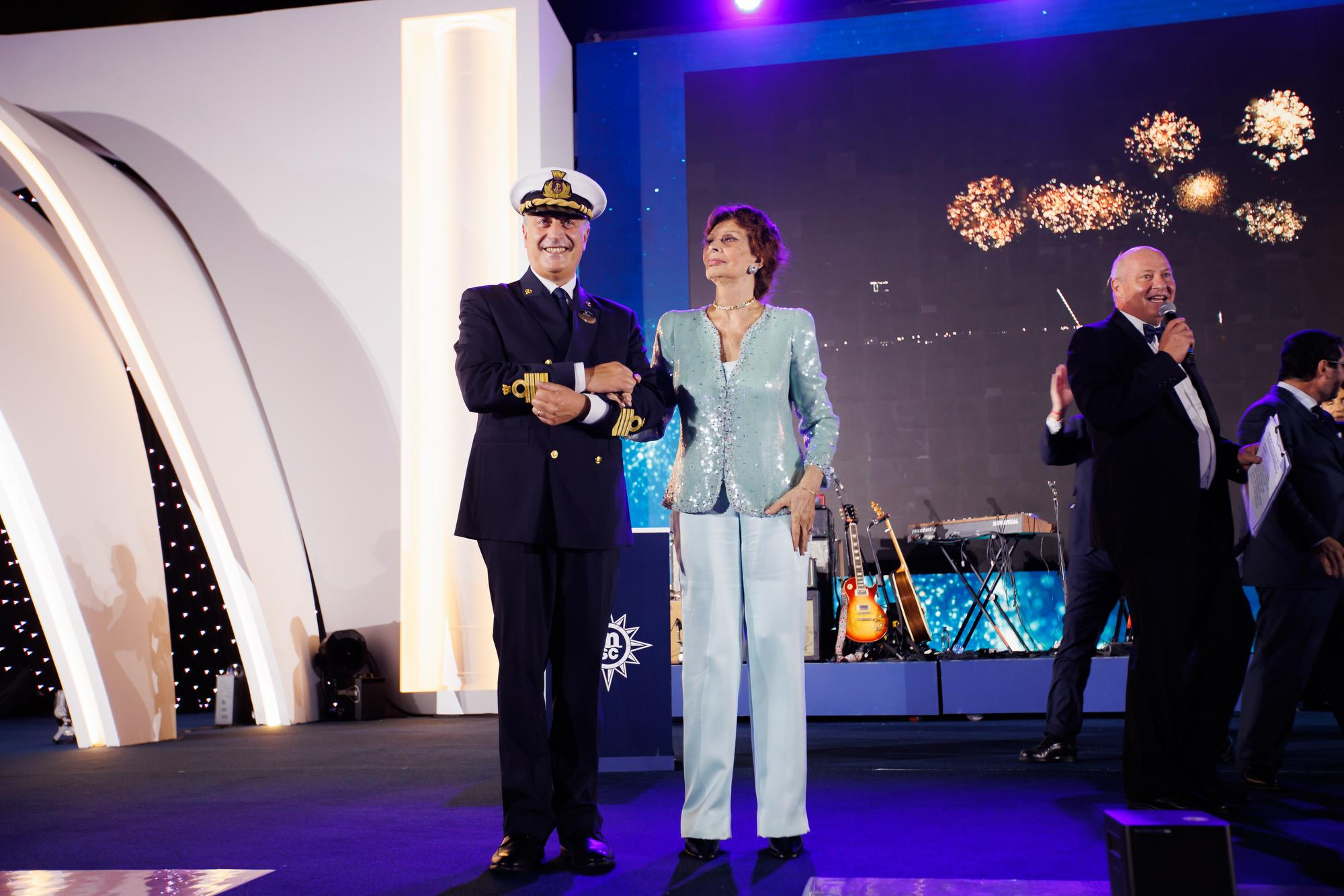 Церемония инаугурации лайнера Msc Virtuosa. Фотограф Дмитрий Елисеев