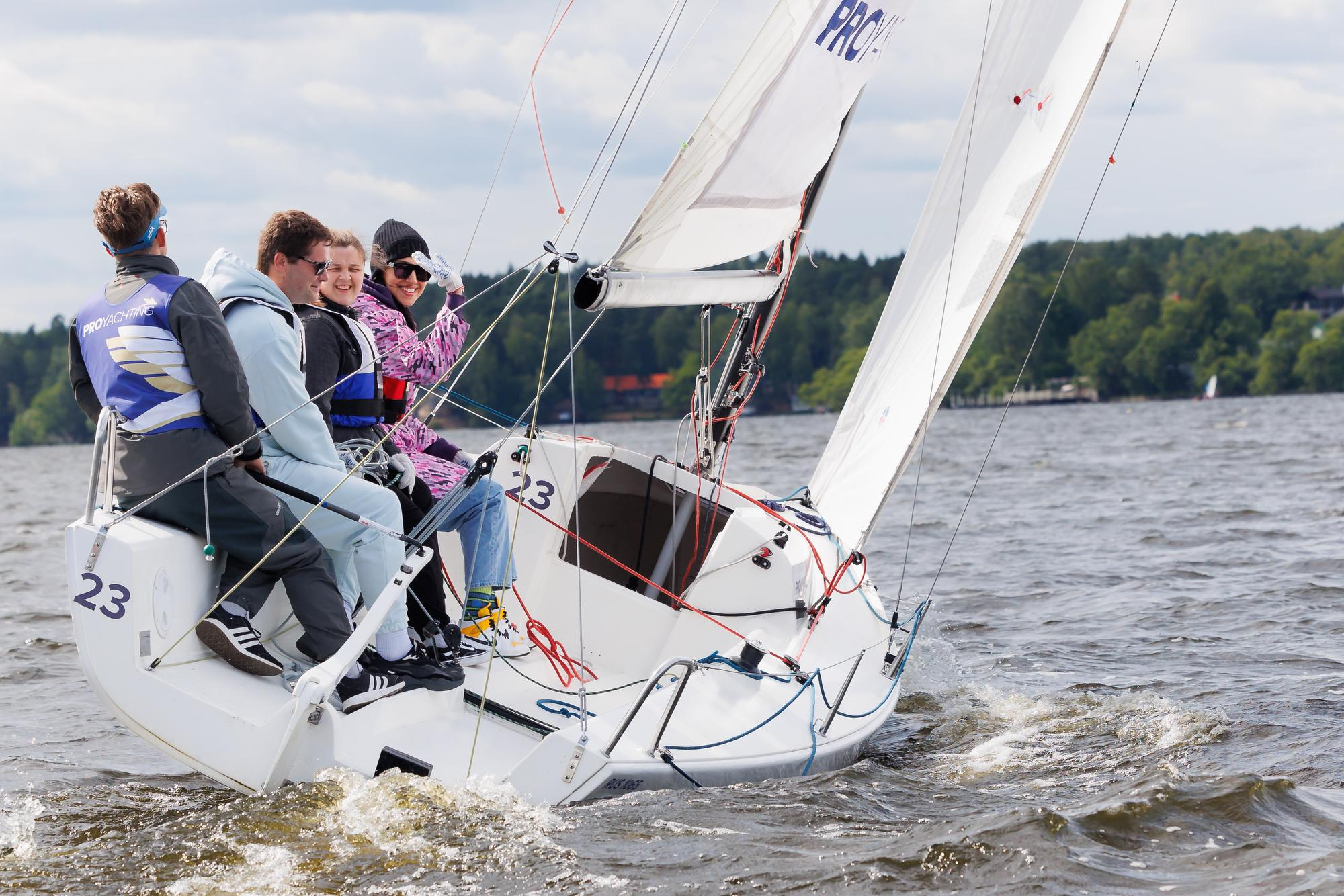 Корпоративная регата. Фотограф Дмитрий Елисеев