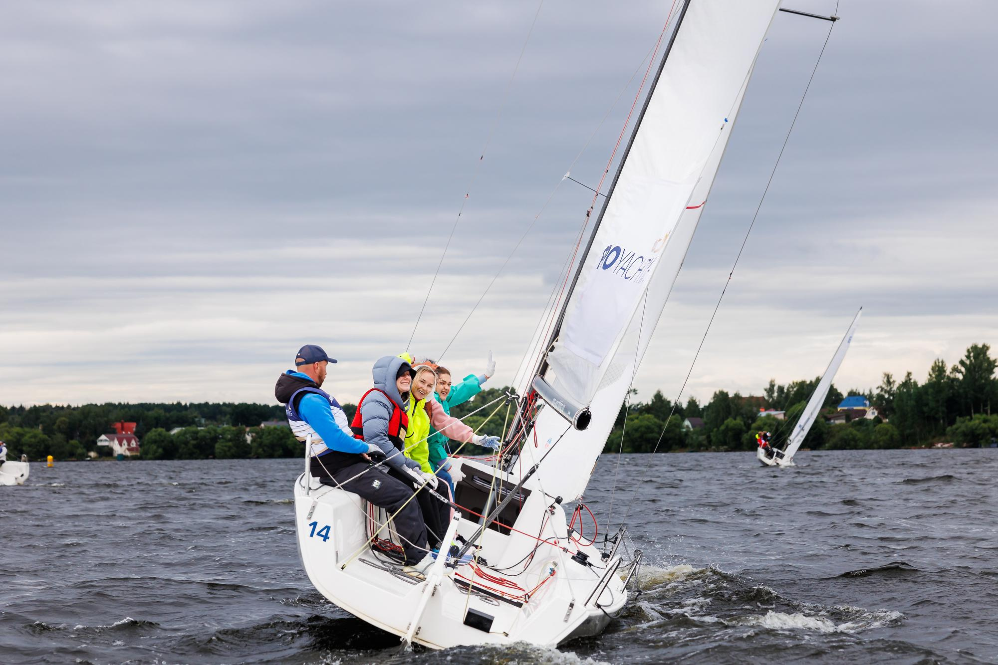 Корпоративная регата. Фотограф Дмитрий Елисеев