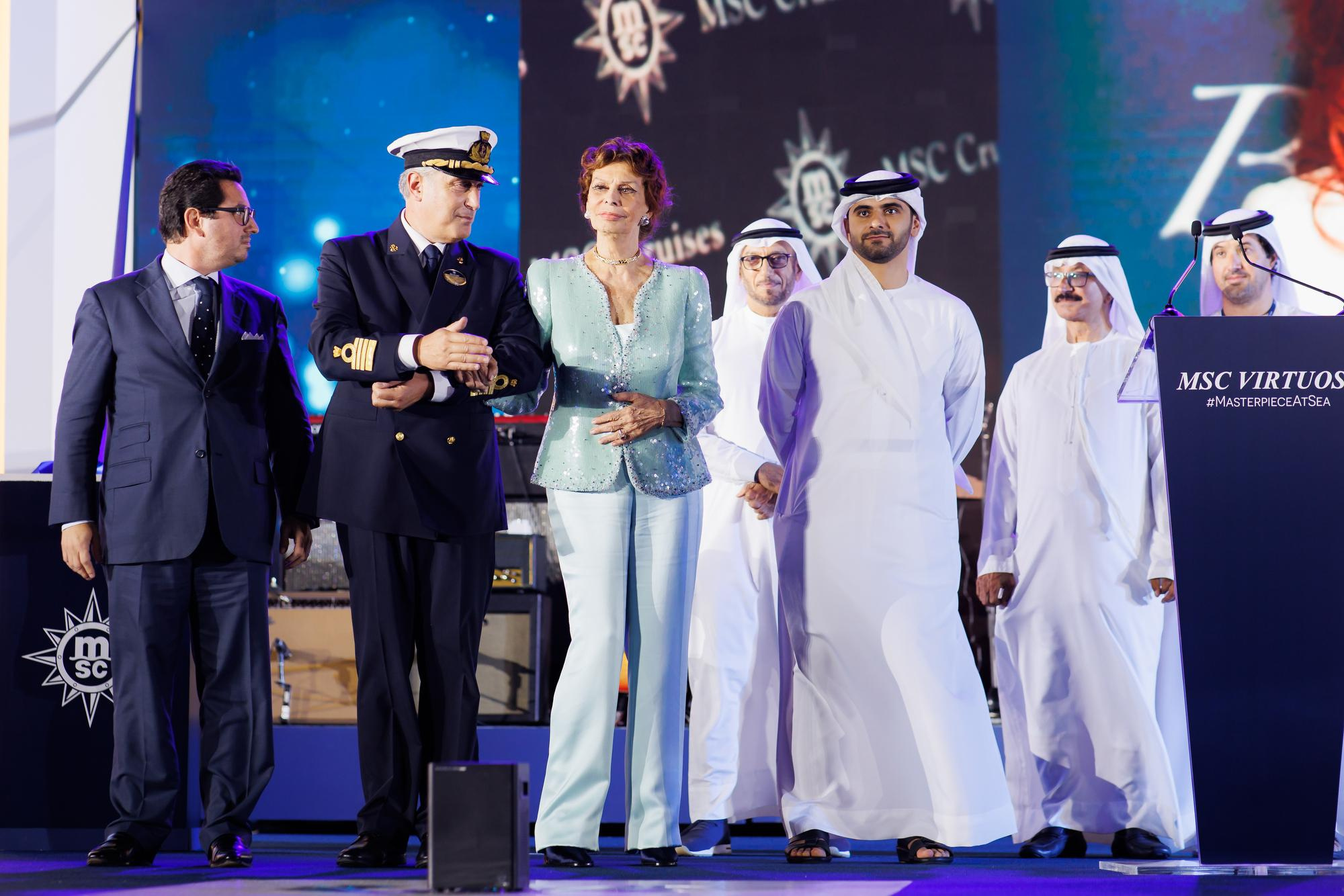 Церемония инаугурации лайнера Msc Virtuosa. Фотограф Дмитрий Елисеев