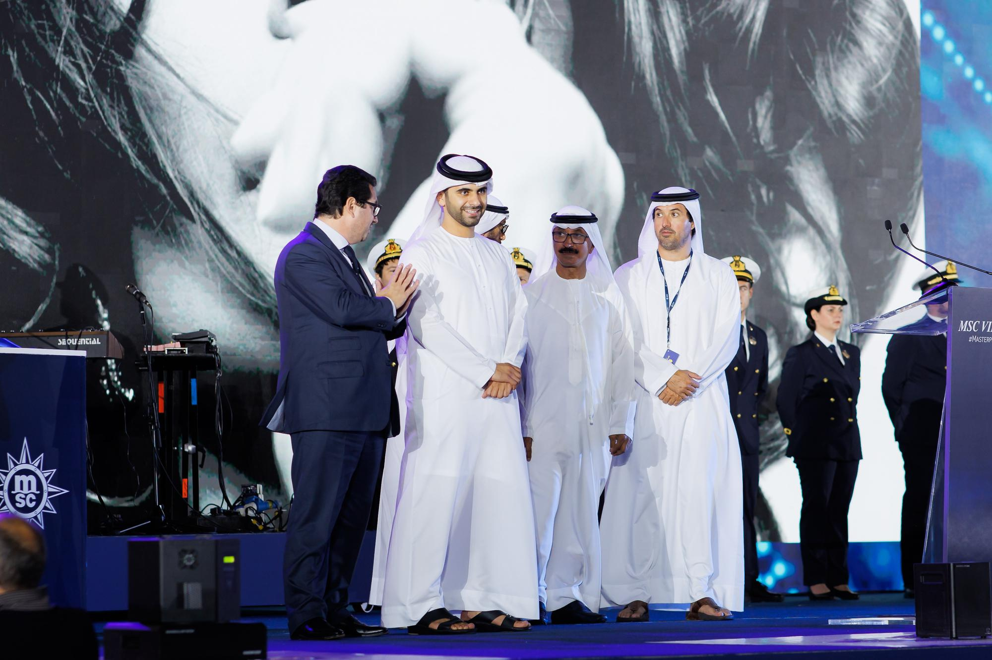 Церемония инаугурации лайнера Msc Virtuosa. Фотограф Дмитрий Елисеев