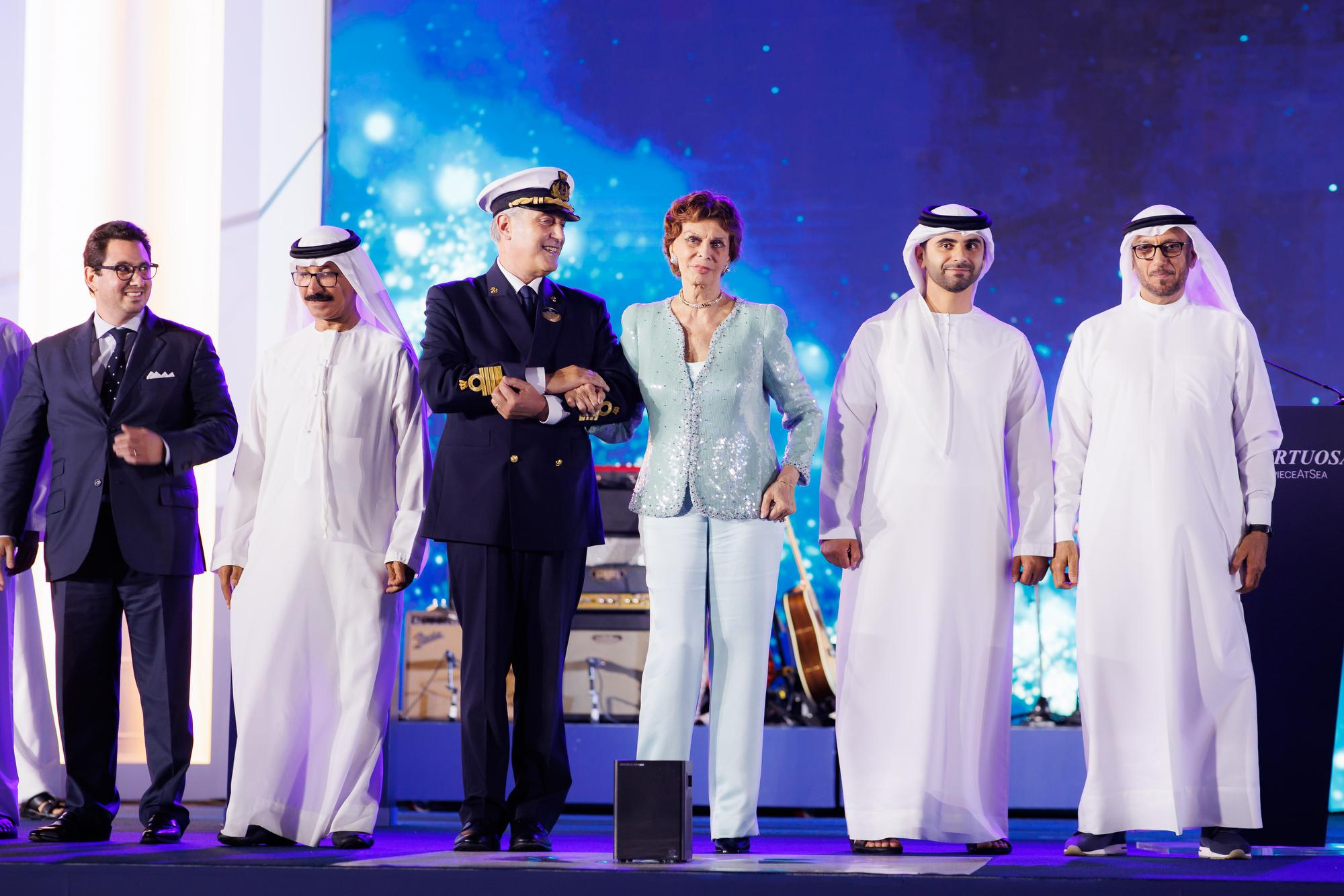 Церемония инаугурации лайнера Msc Virtuosa. Фотограф Дмитрий Елисеев