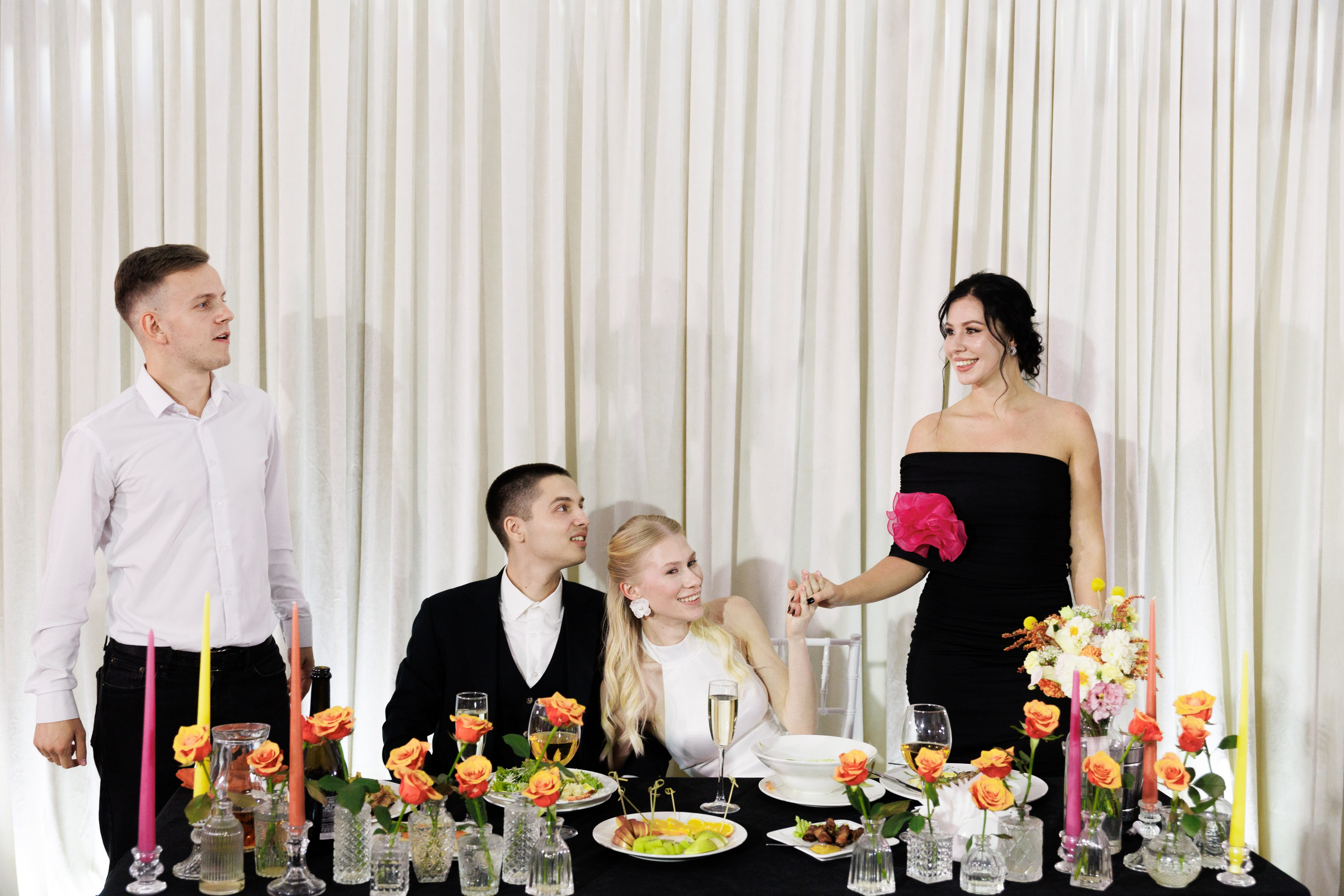 Яркая свадьба Романа и Натальи. Свадебный фотограф Бакрымова Валентина