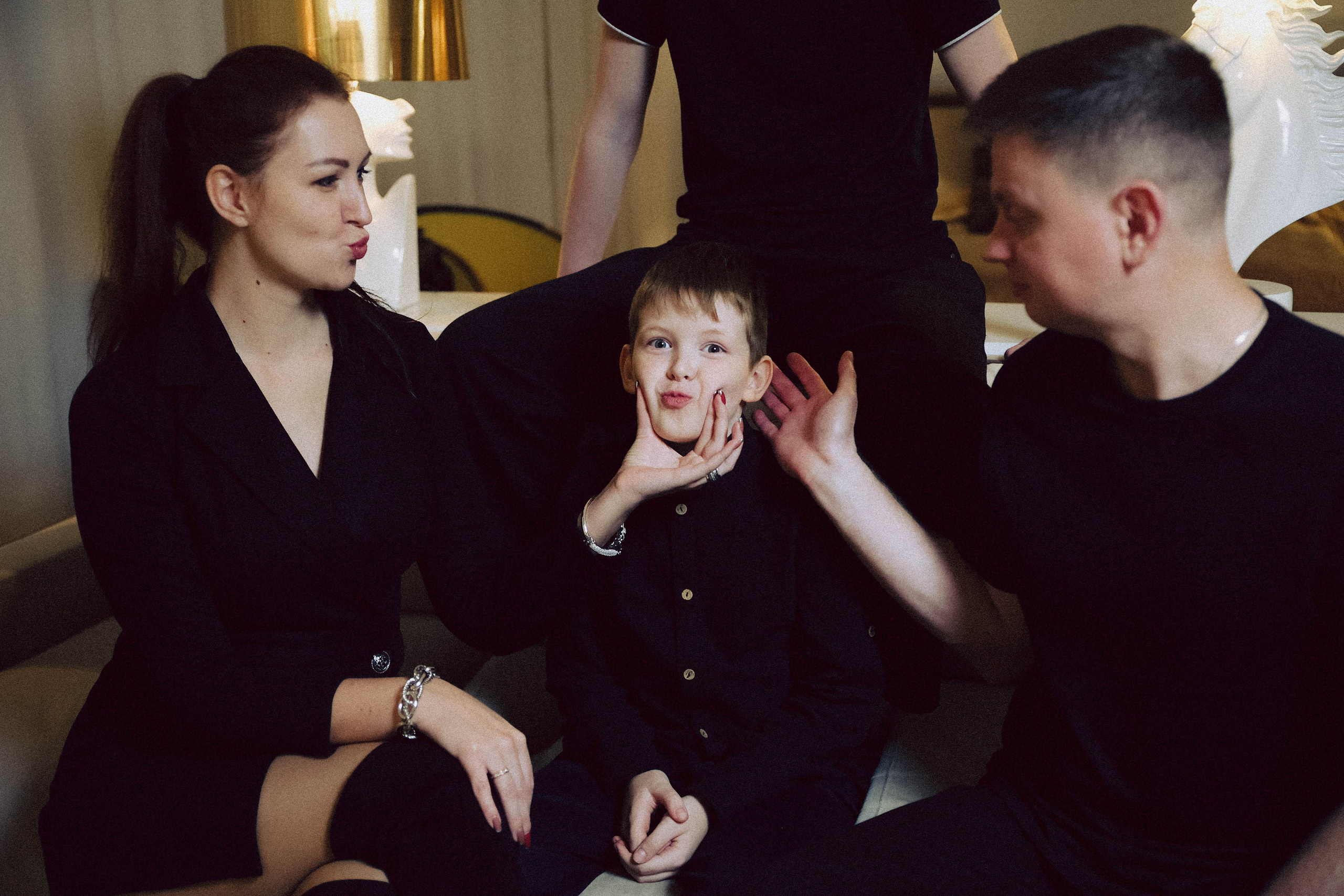 Новогодняя total black. Photographer in Moscow & everywhere in the World Alena Vyalova