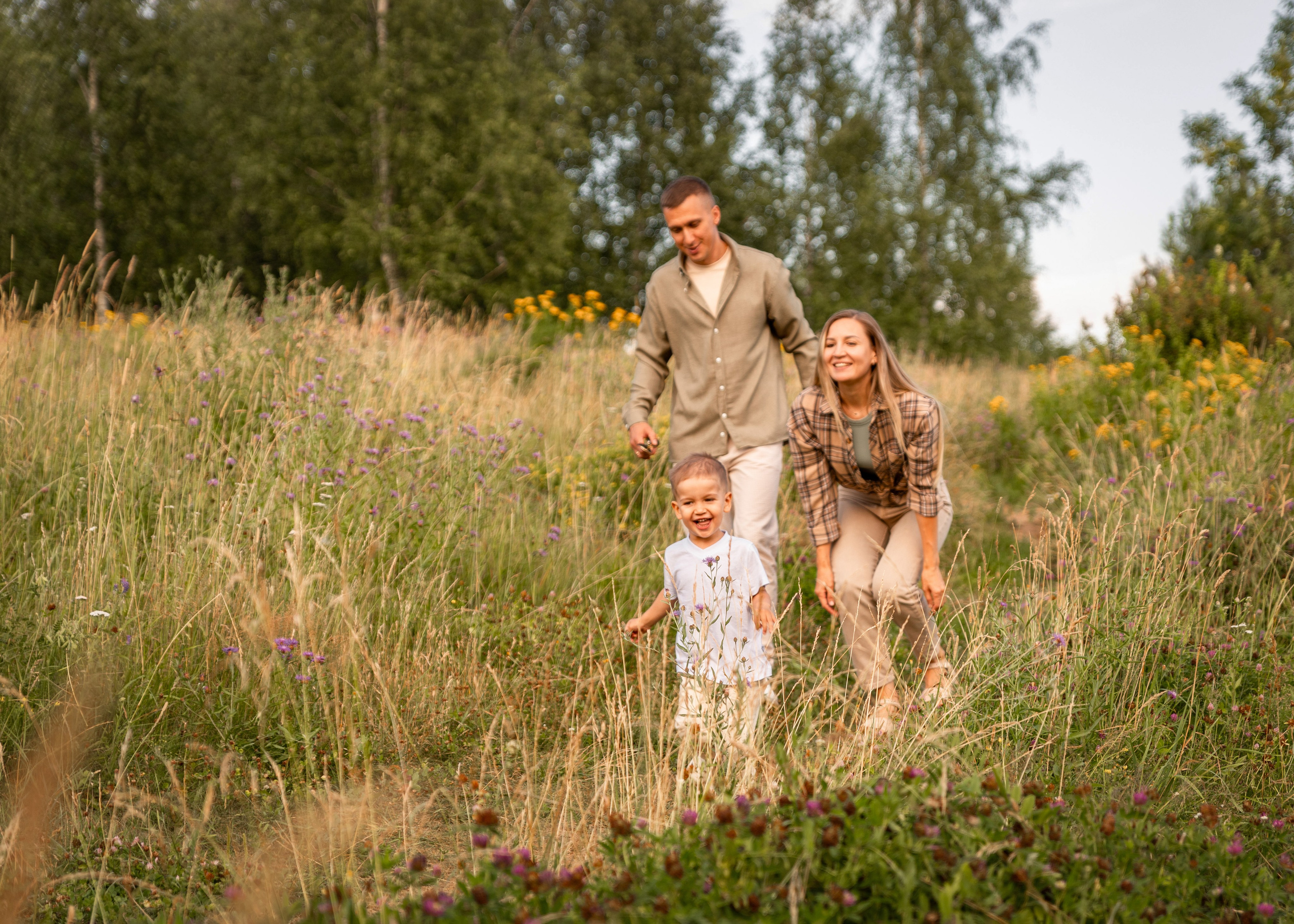 Анна, Денис, Егор. Семейный фотограф В Москве Александра Дейкун