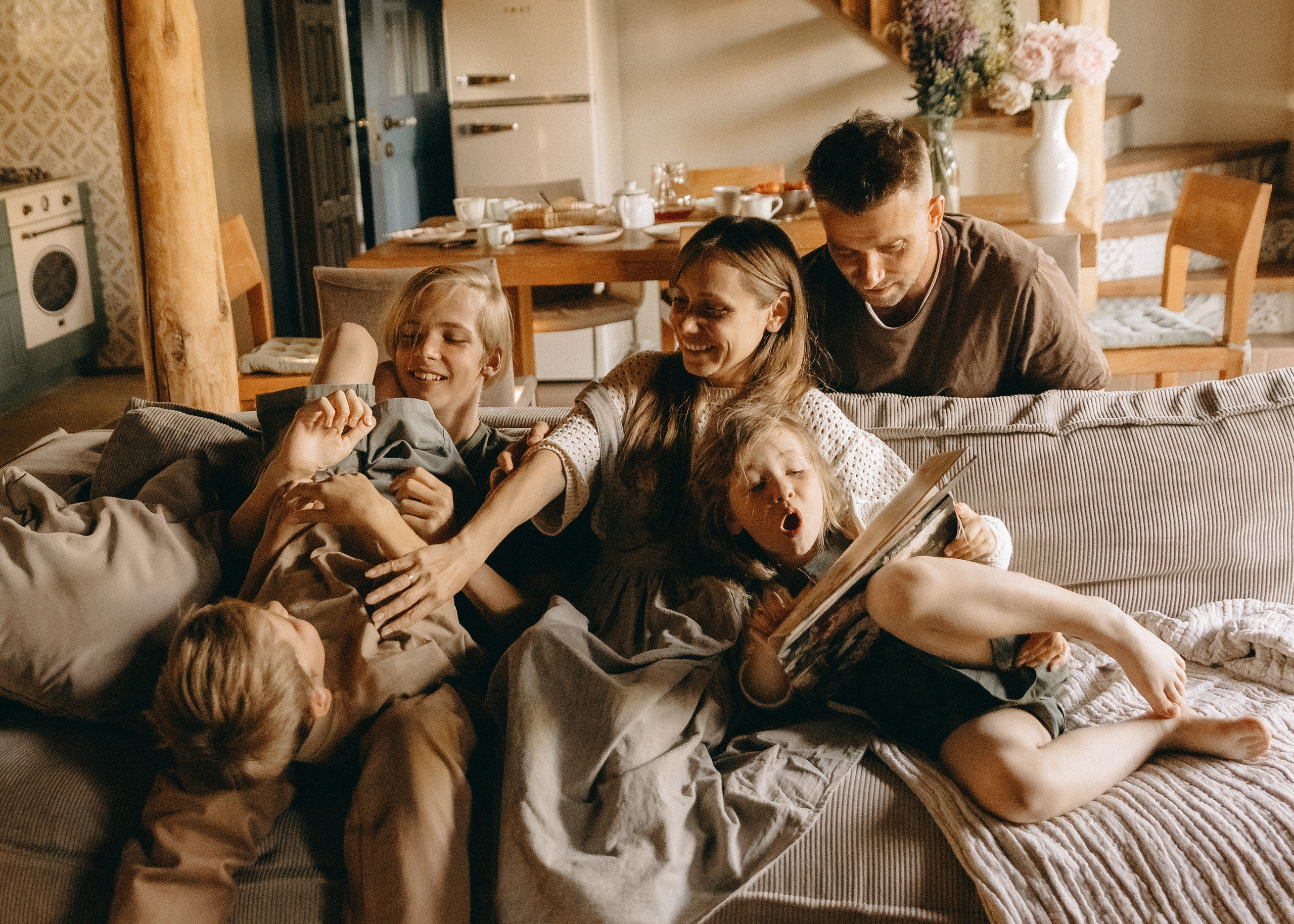 Наталья, Дмитрий, Артем, Леша и Аглая. Семейный фотограф В Москве Александра Дейкун